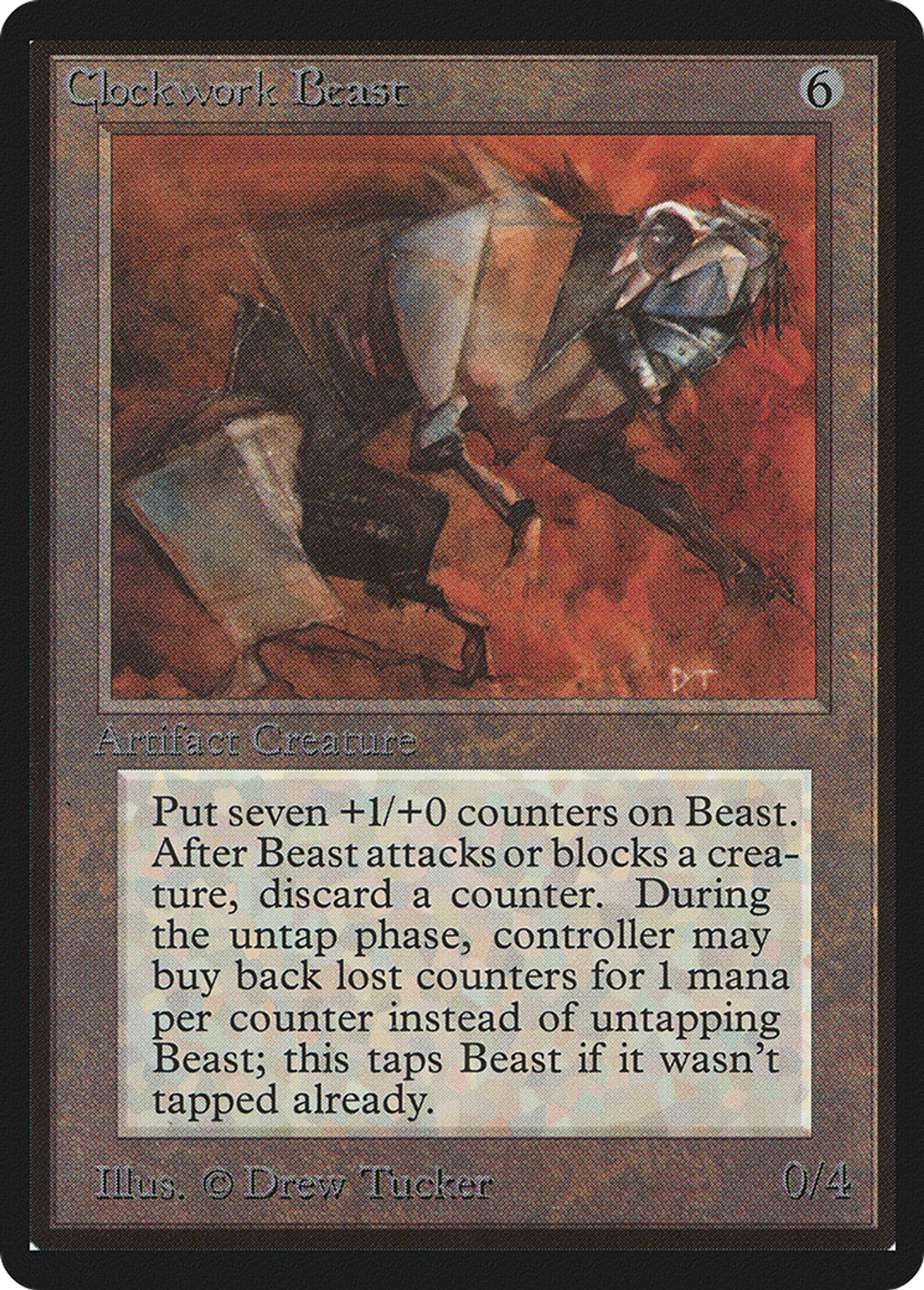 Bête mécanique — Limited Edition Beta — Magic: The Gathering