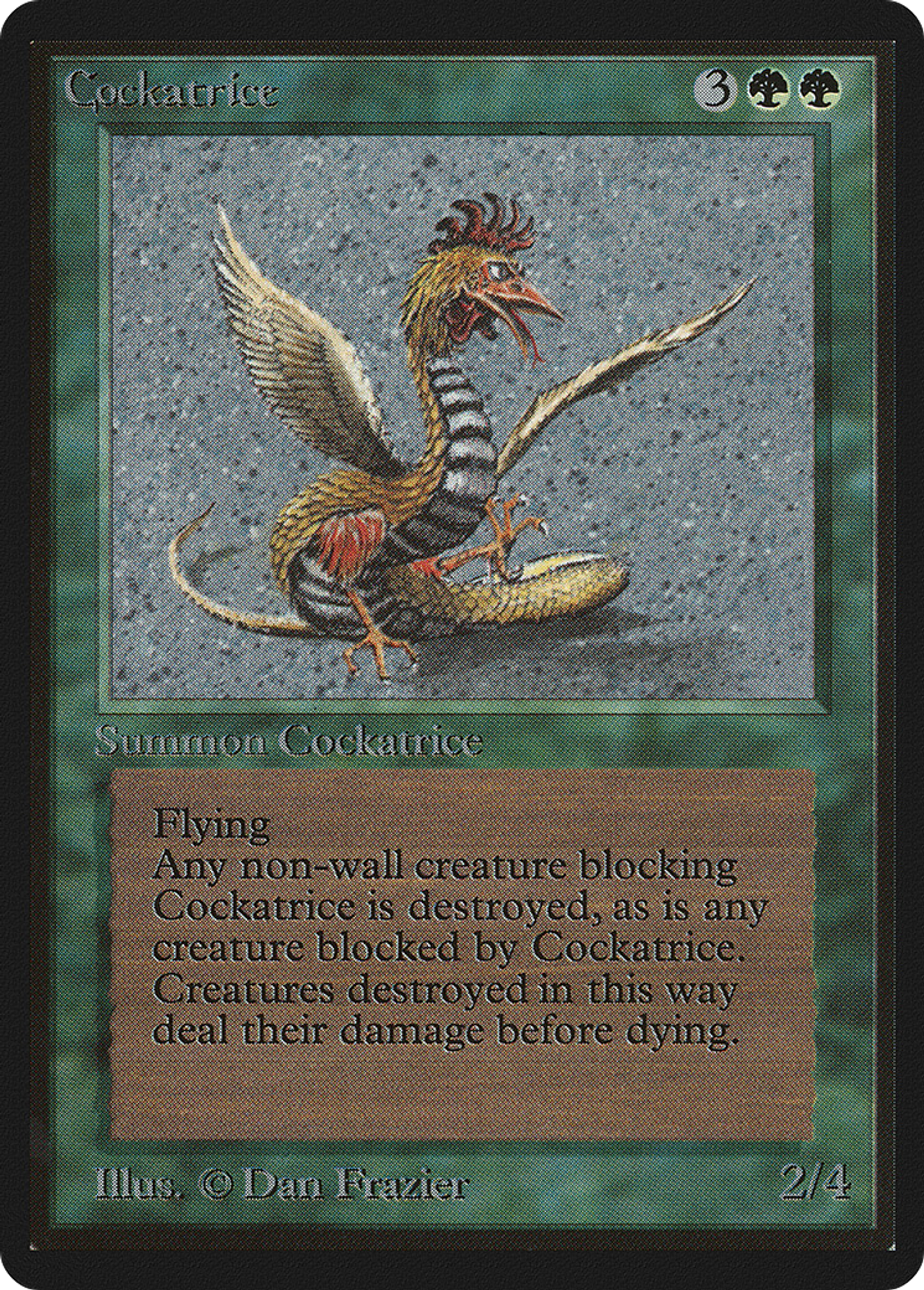 Cocatrix — Limited Edition Beta — Magic: The Gathering