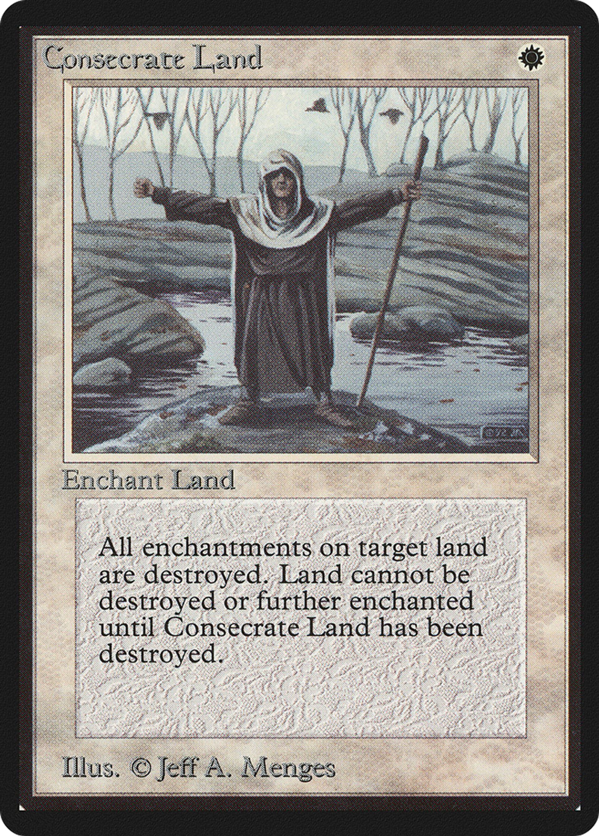 Terrain consacré — Limited Edition Beta — Magic: The Gathering