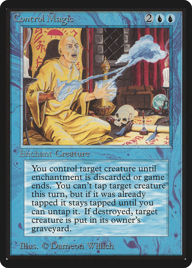 Control Magic — Limited Edition Beta — Magic: The Gathering