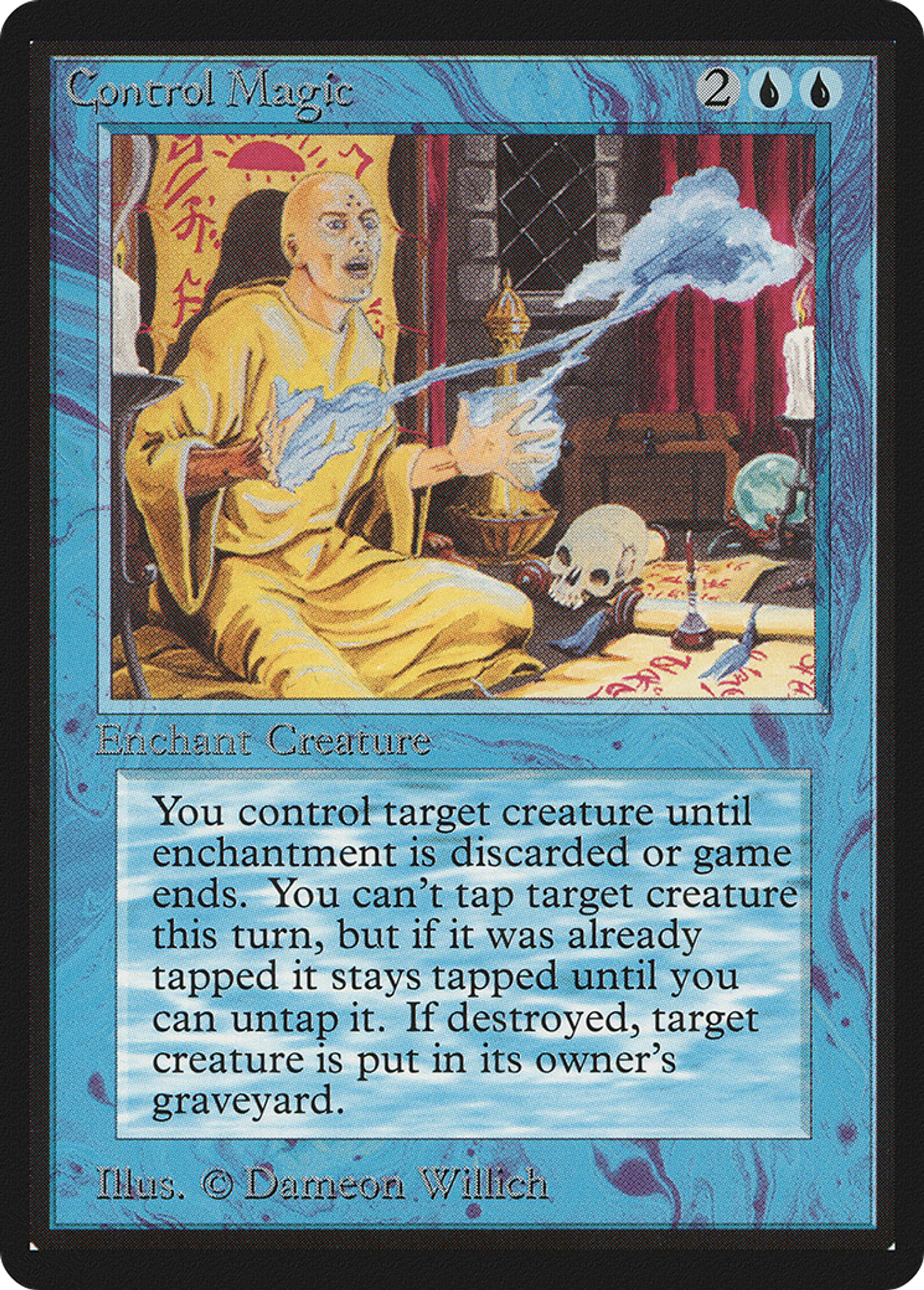 Contrôle magique — Limited Edition Beta — Magic: The Gathering