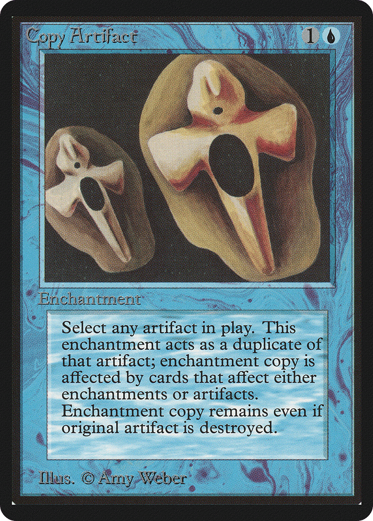 Copy Artifact — Limited Edition Beta — Magic: The Gathering