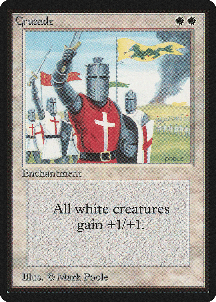 Crusade — Limited Edition Beta — Magic: The Gathering