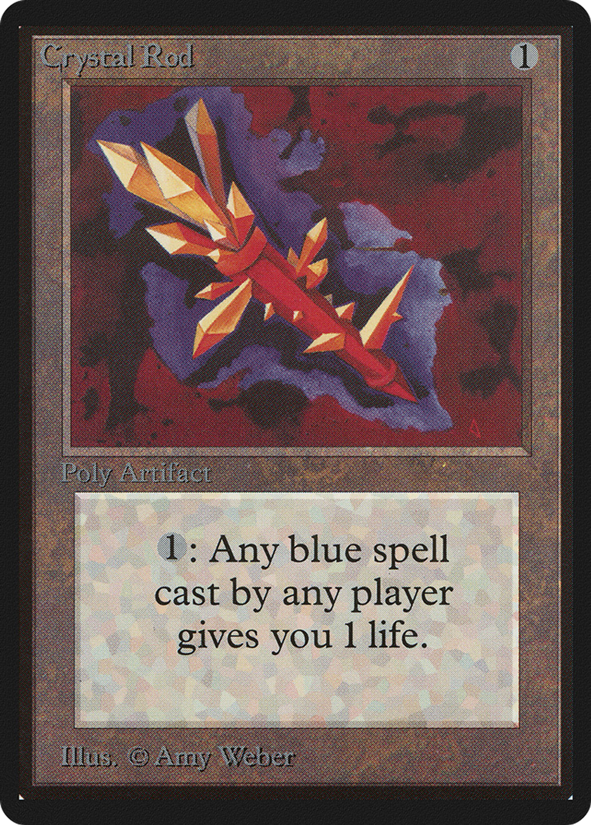 Baguette de cristal — Limited Edition Beta — Magic: The Gathering