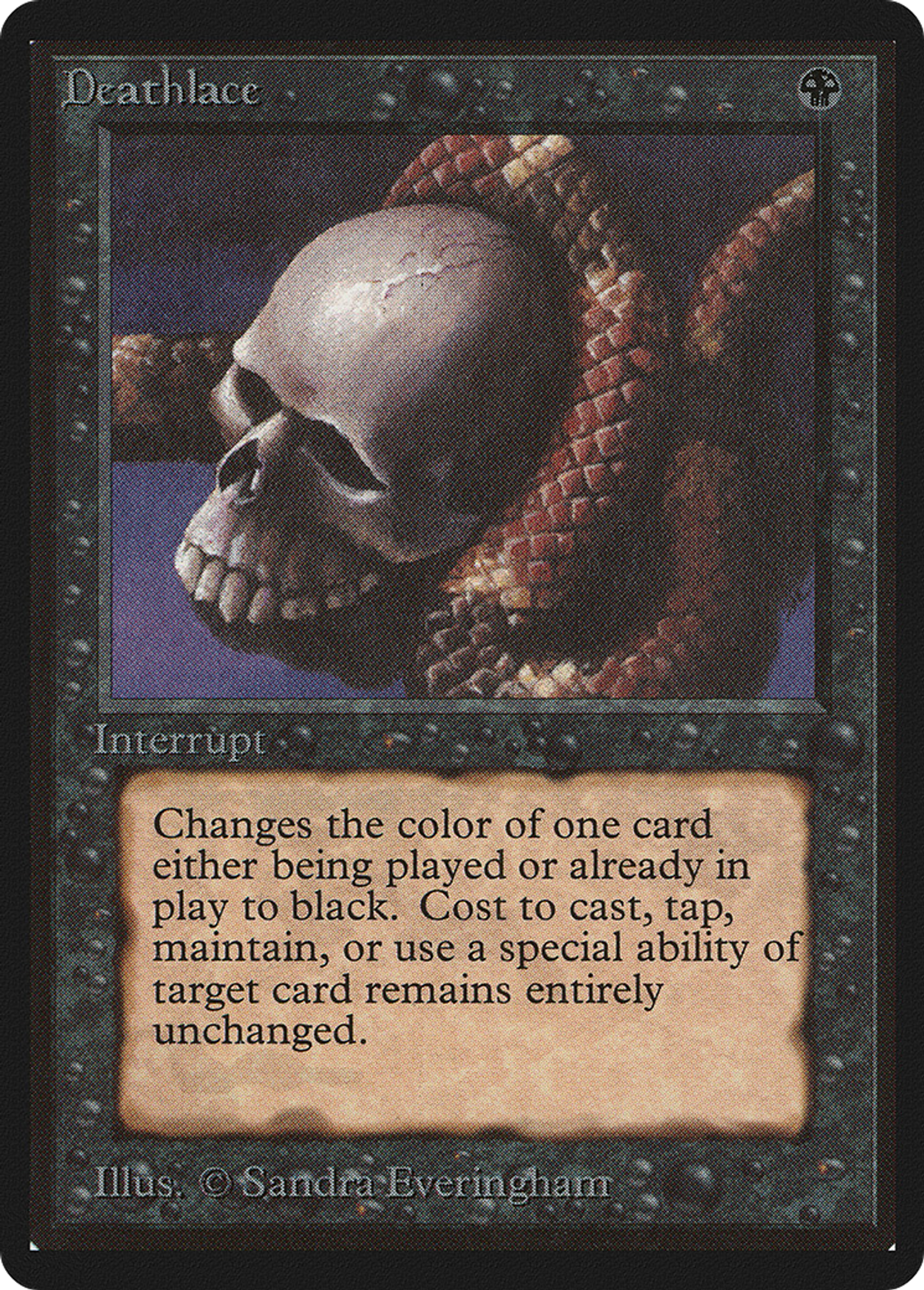 Voile de mort — Limited Edition Beta — Magic: The Gathering
