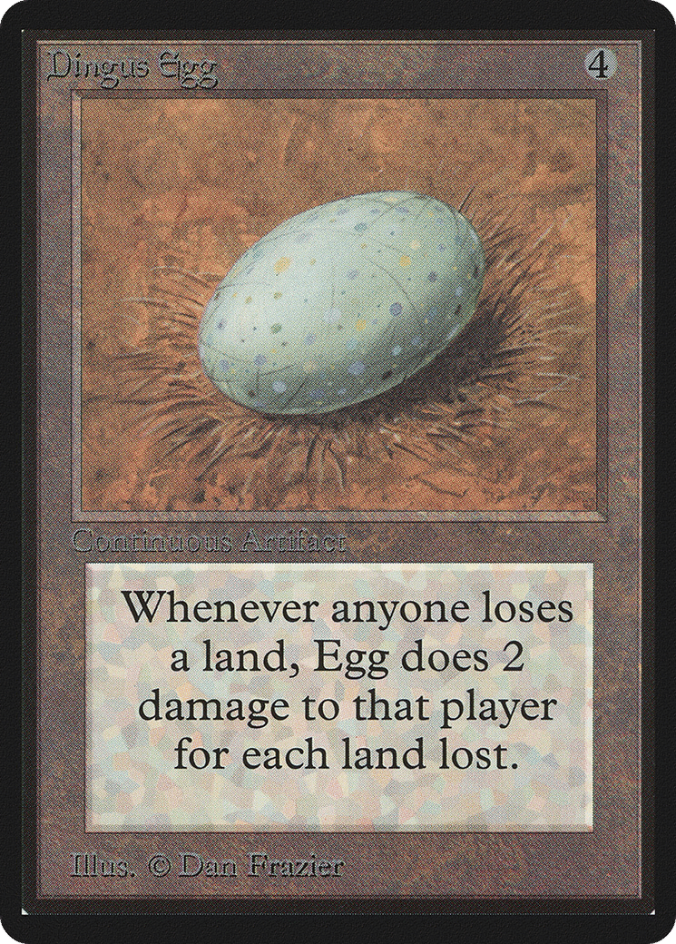 Dingus Egg — Limited Edition Beta — Magic: The Gathering