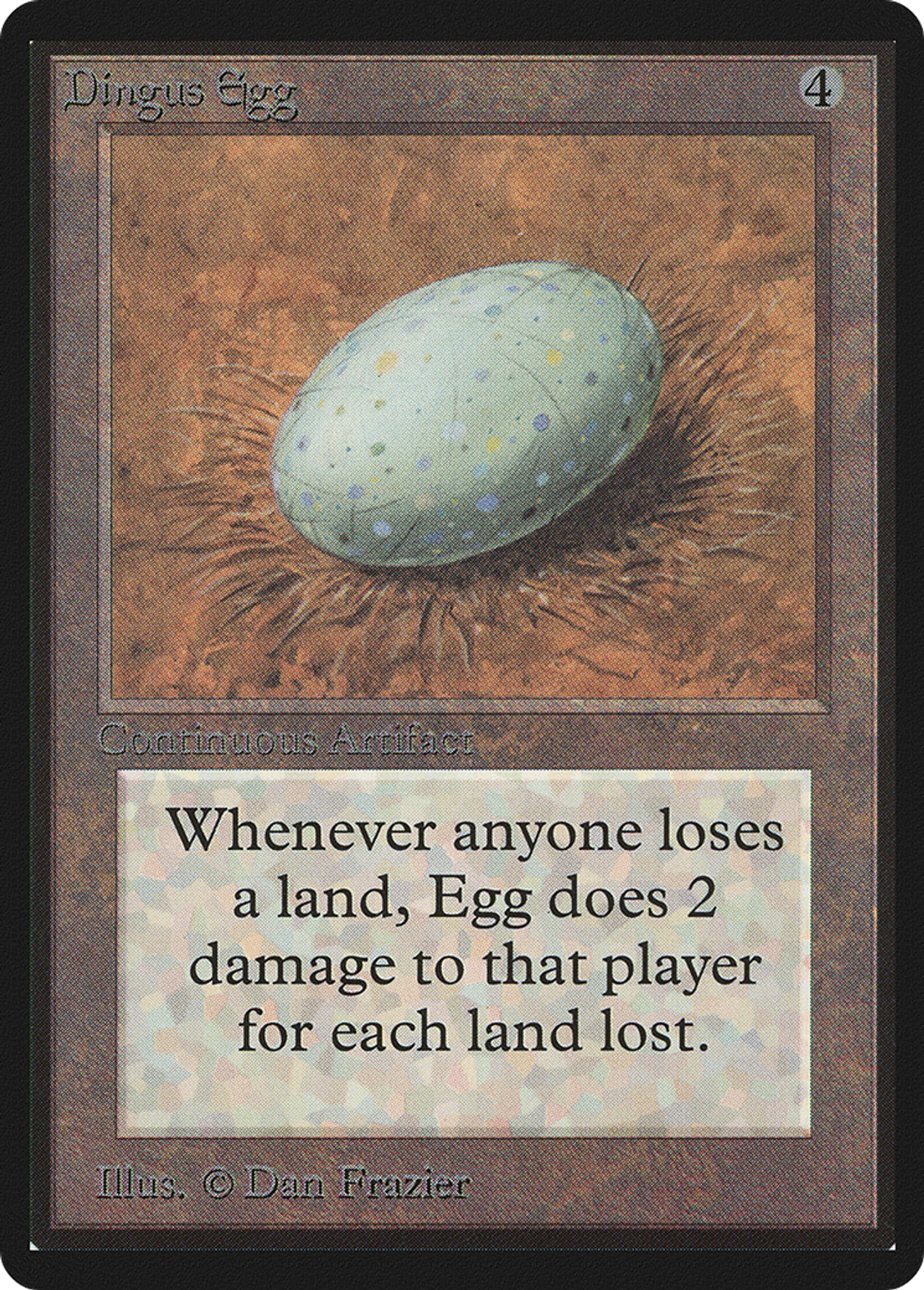 Œuf de dingus — Limited Edition Beta — Magic: The Gathering