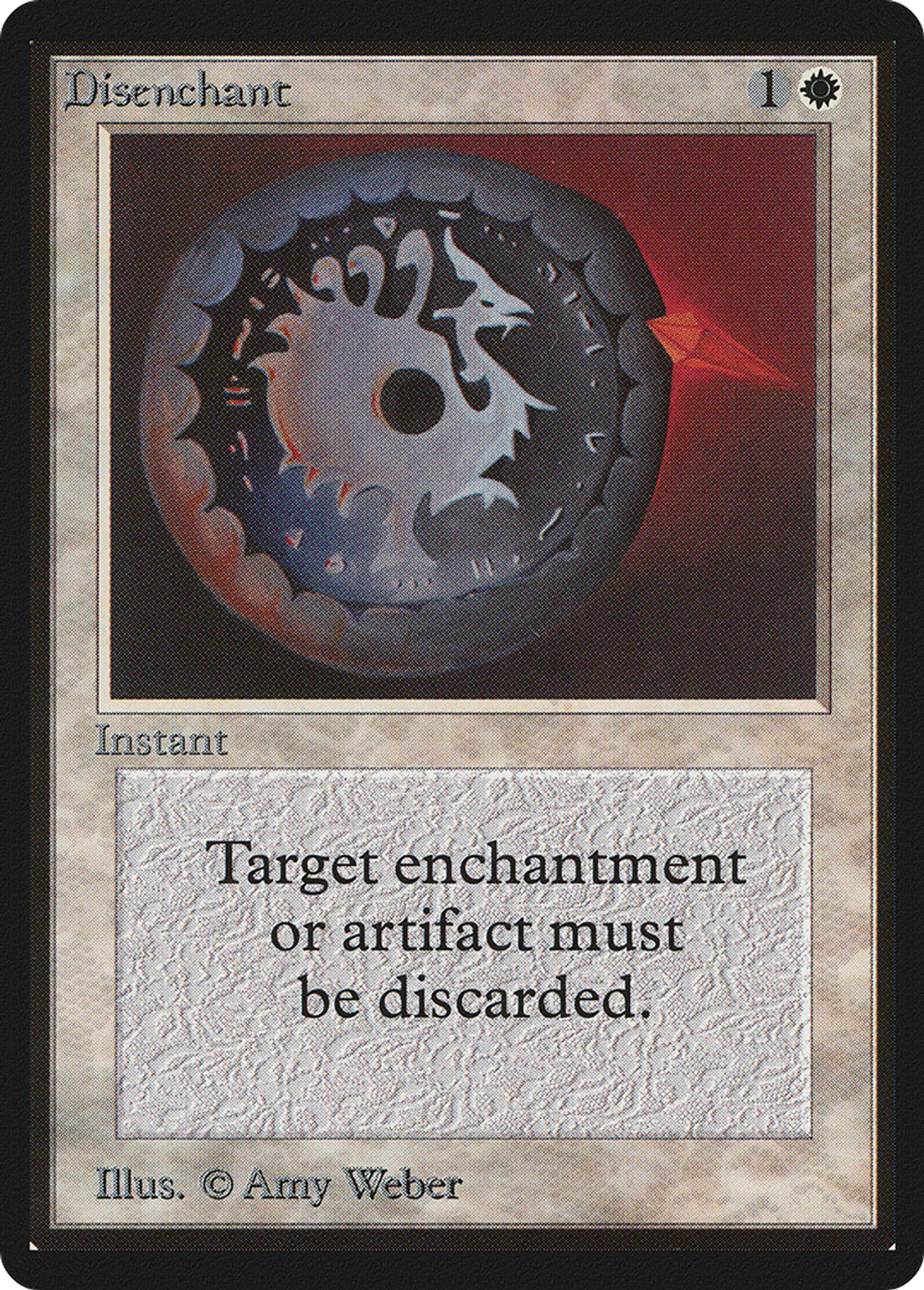 Disenchant — Limited Edition Beta — Magic: The Gathering