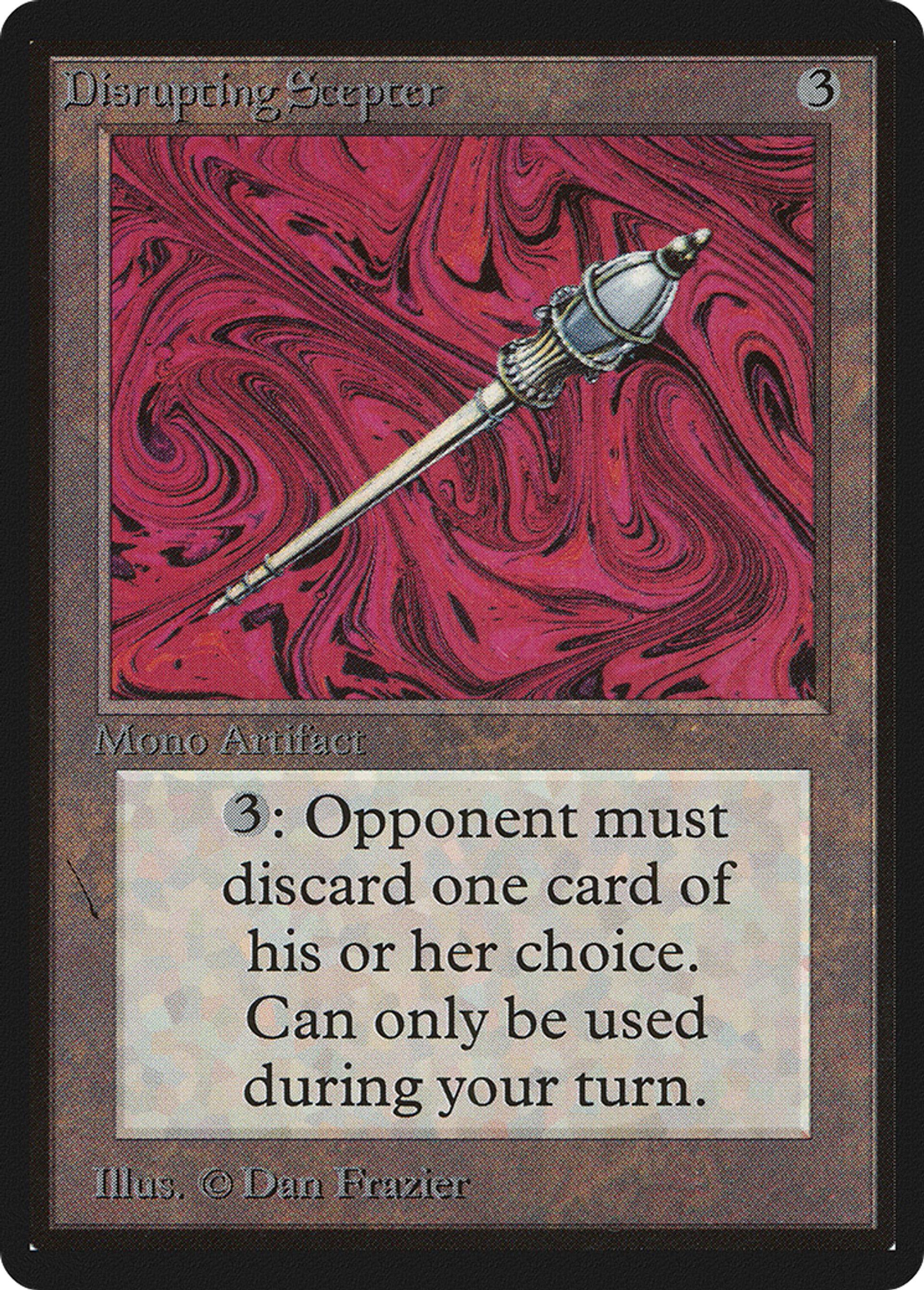 Sceptre de dislocation — Limited Edition Beta — Magic: The Gathering