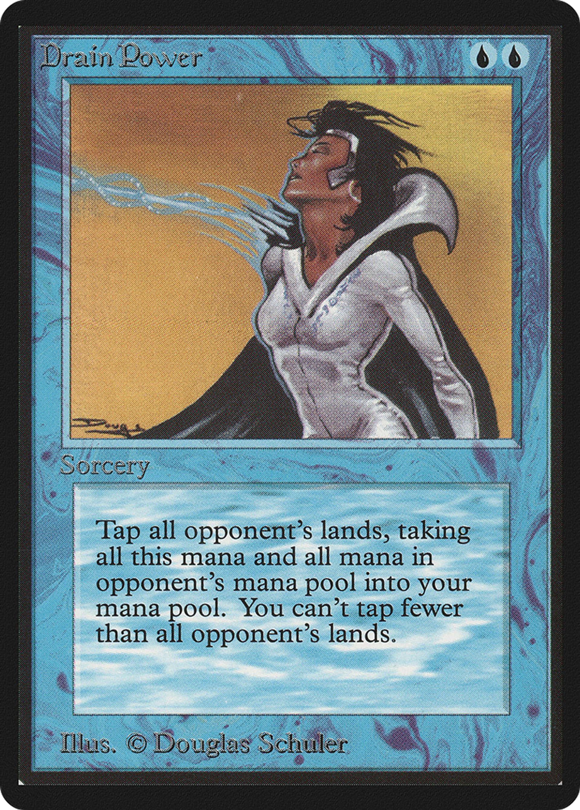 Drain d'énergie — Limited Edition Beta — Magic: The Gathering