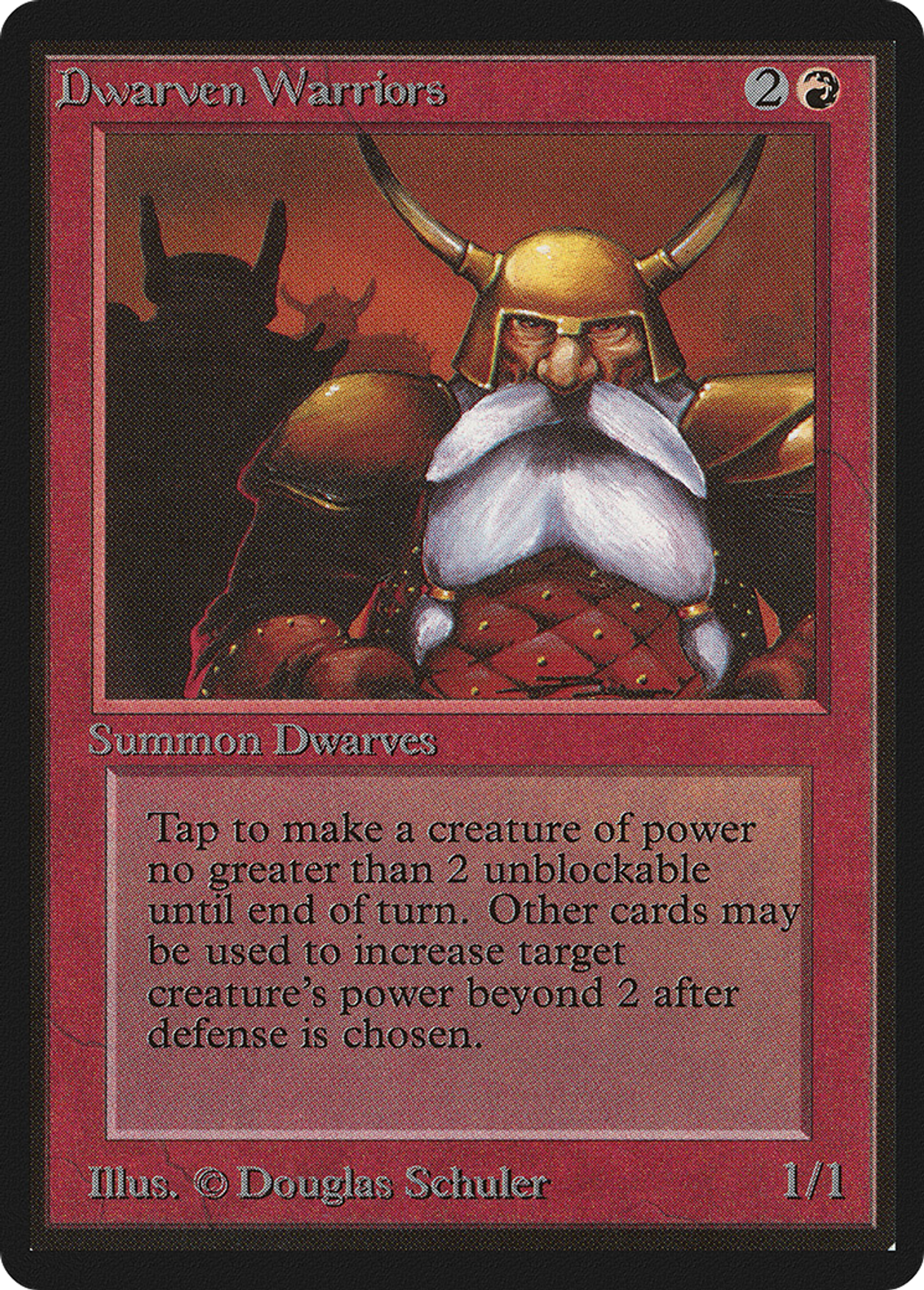 Guerriers nains - Magic: The Gathering
