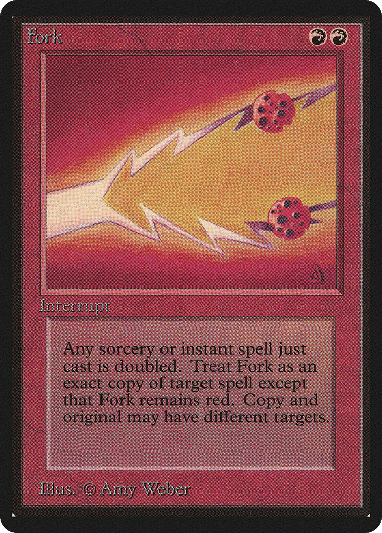 Fork — Limited Edition Beta — Magic: The Gathering