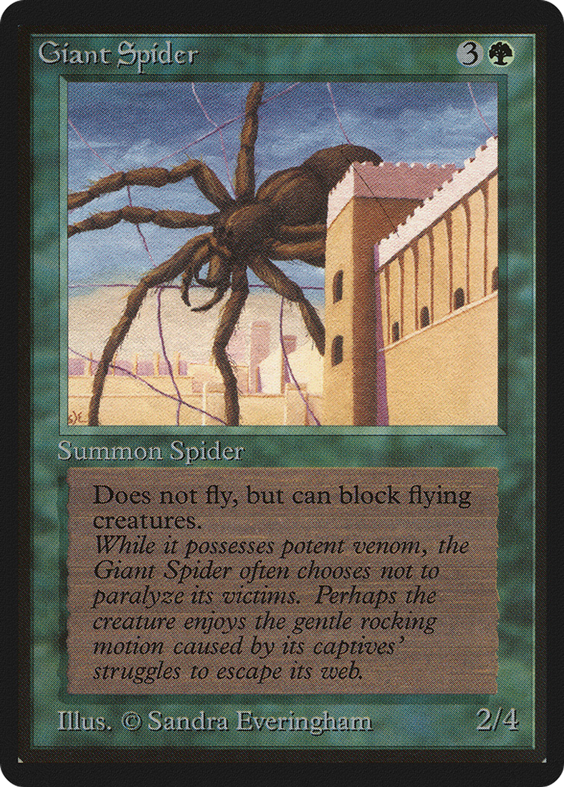 Araignée géante — Limited Edition Beta — Magic: The Gathering
