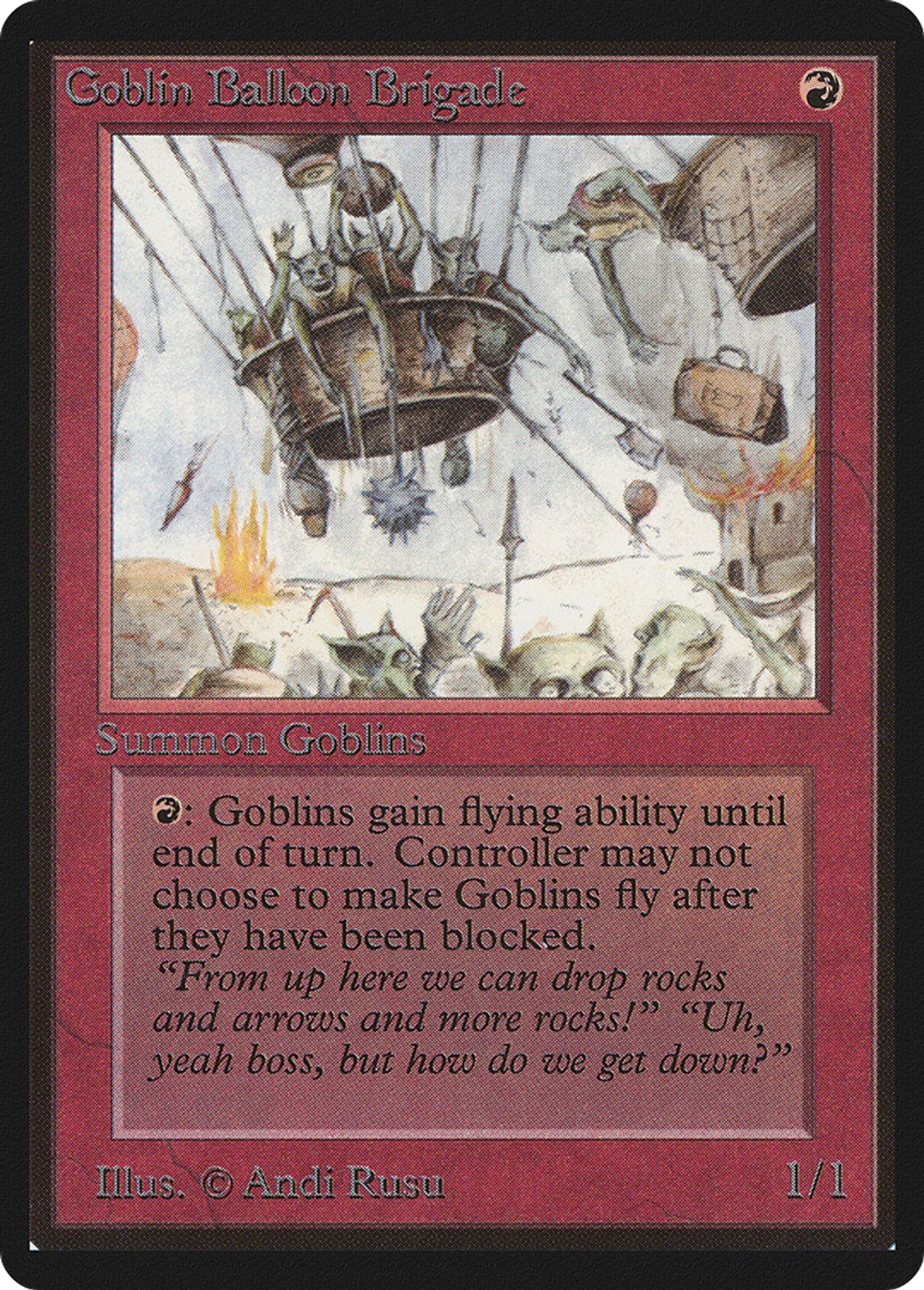 Aérostiers gobelins — Limited Edition Beta — Magic: The Gathering