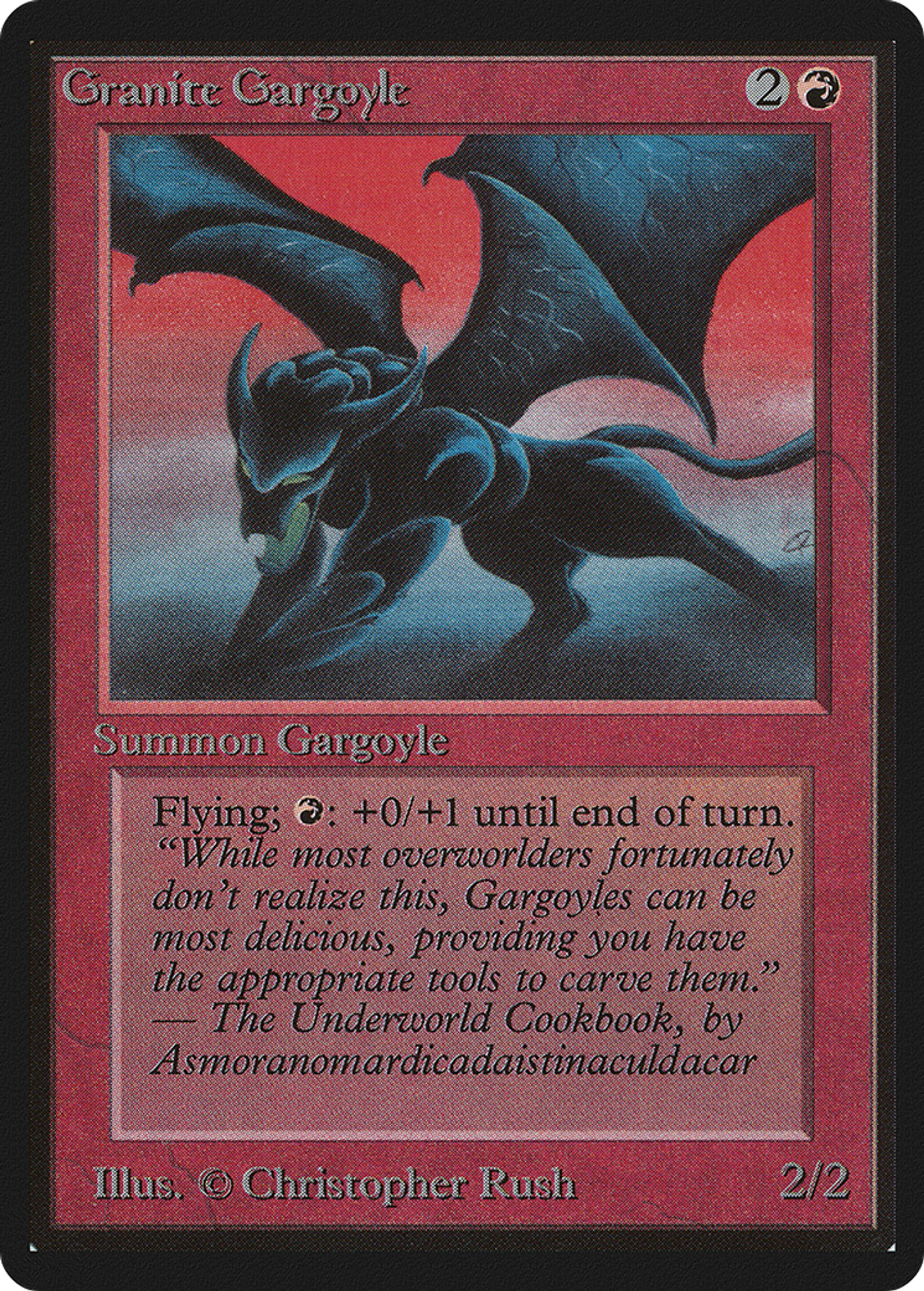 Gargouille de granit — Limited Edition Beta — Magic: The Gathering