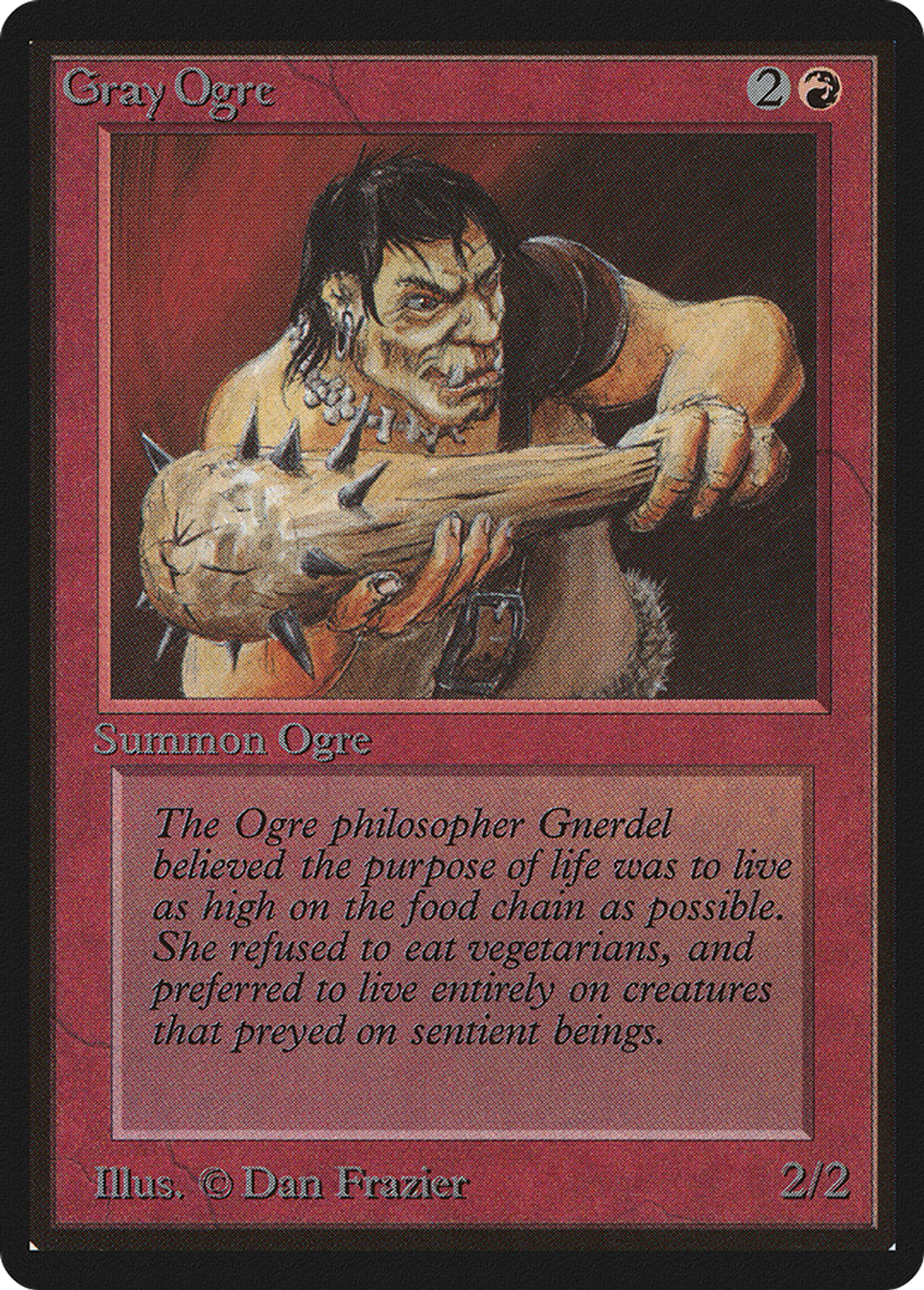 Ogre gris - Magic: The Gathering
