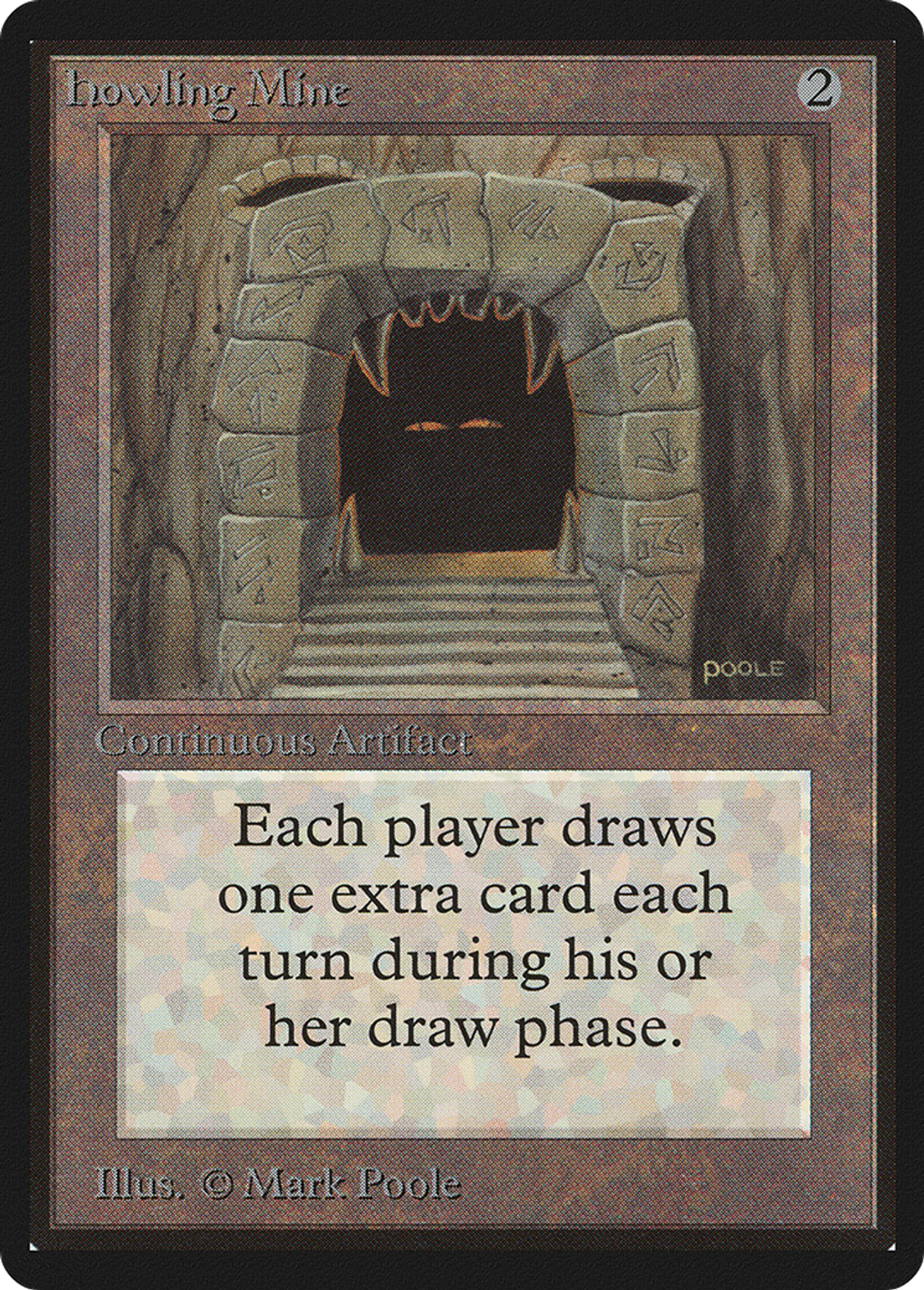 Mine rugissante — Limited Edition Beta — Magic: The Gathering