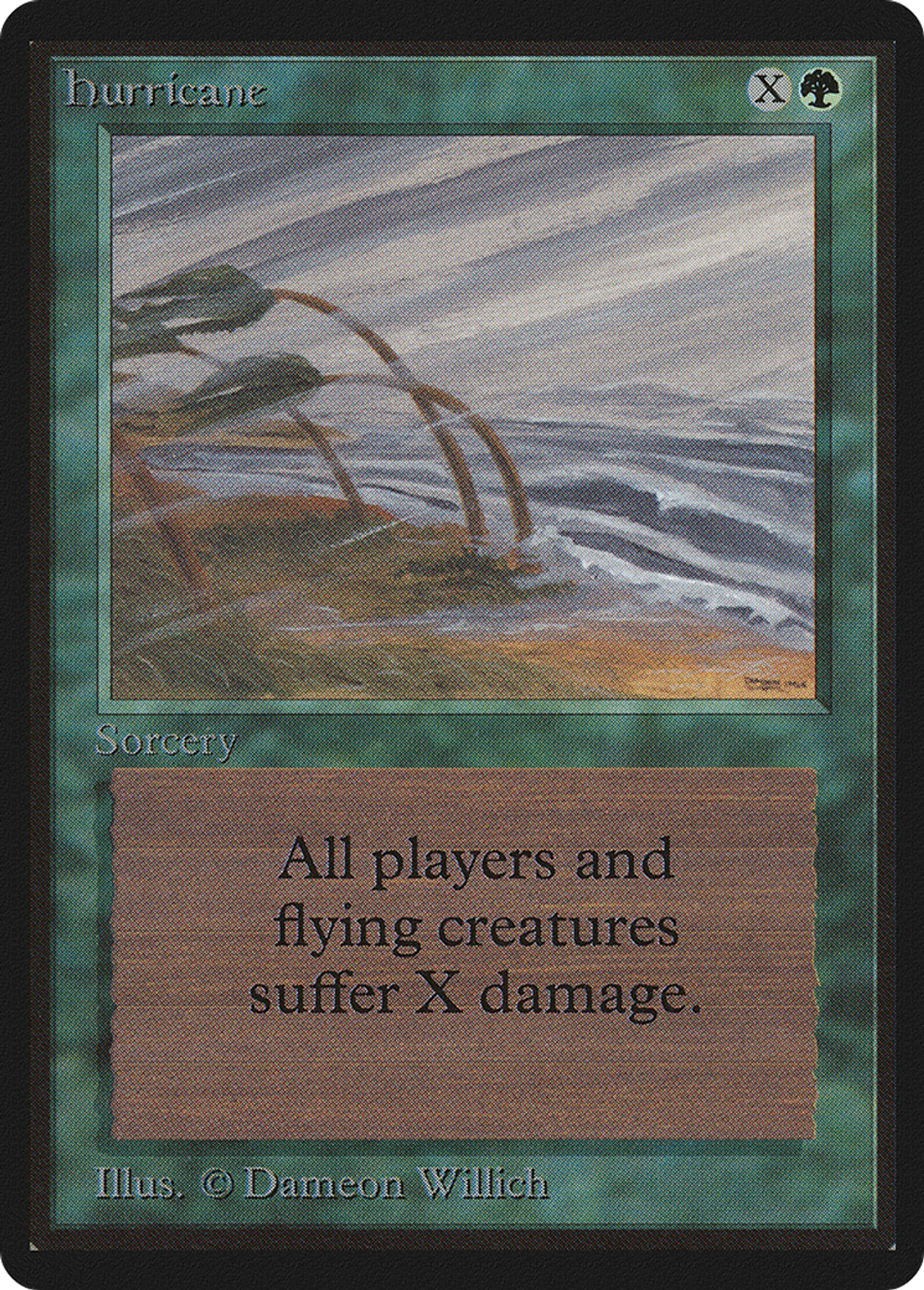 Ouragan — Limited Edition Beta — Magic: The Gathering