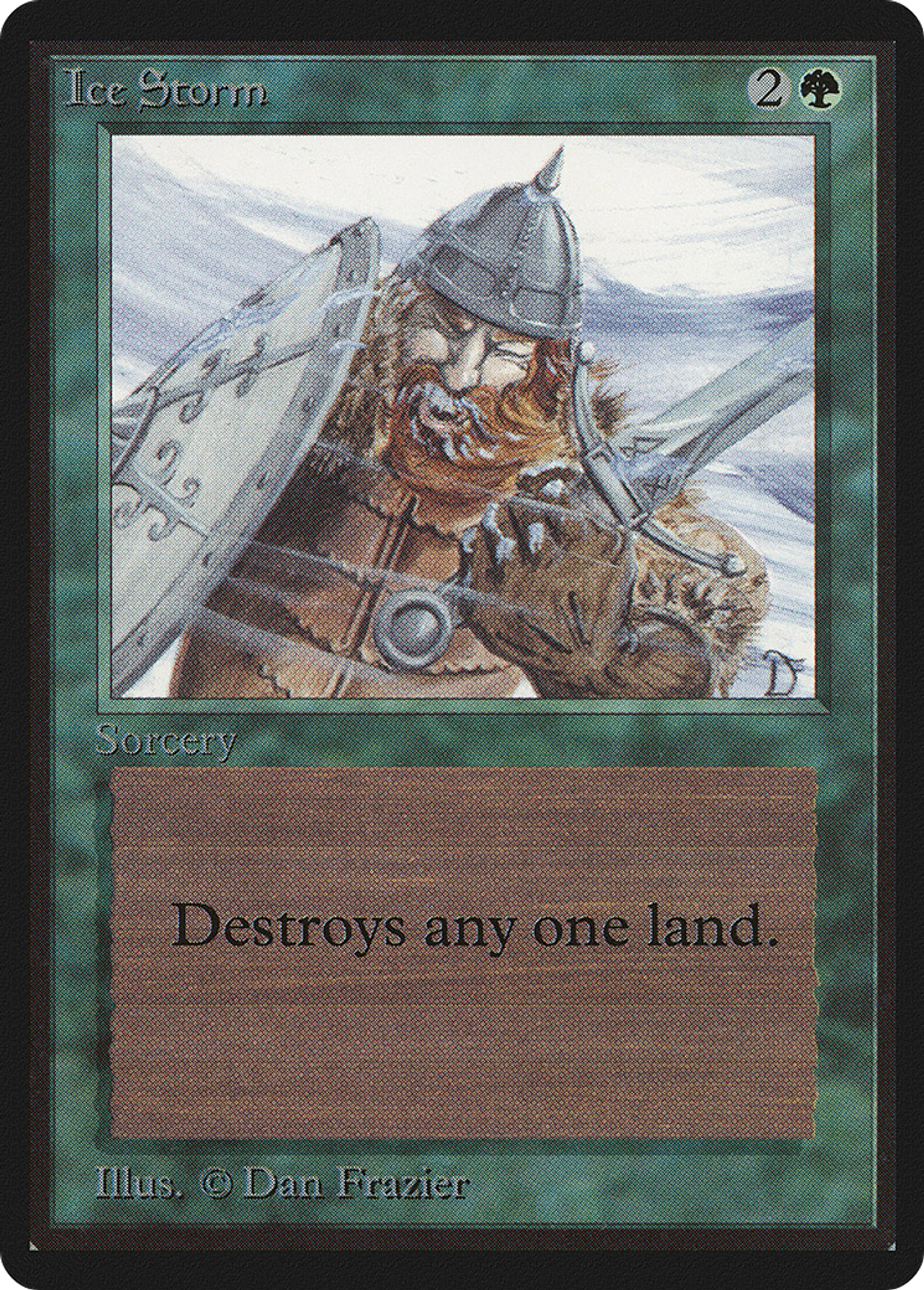 Ice Storm — Limited Edition Beta — Magic: The Gathering