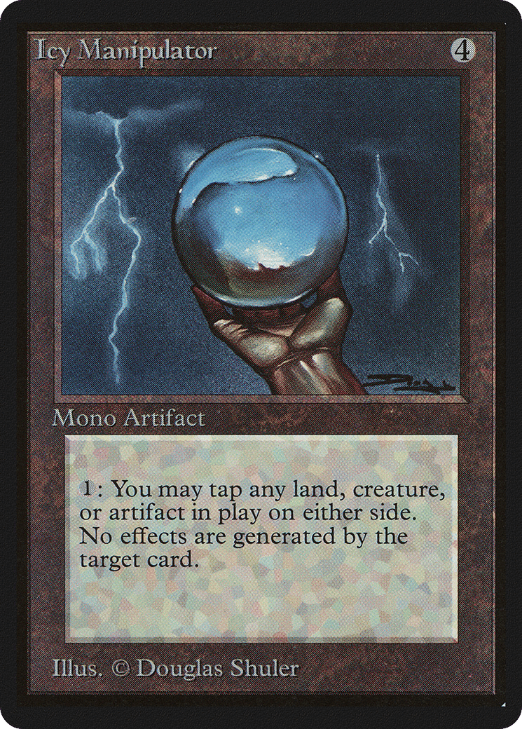 Icy Manipulator — Limited Edition Beta — Magic: The Gathering