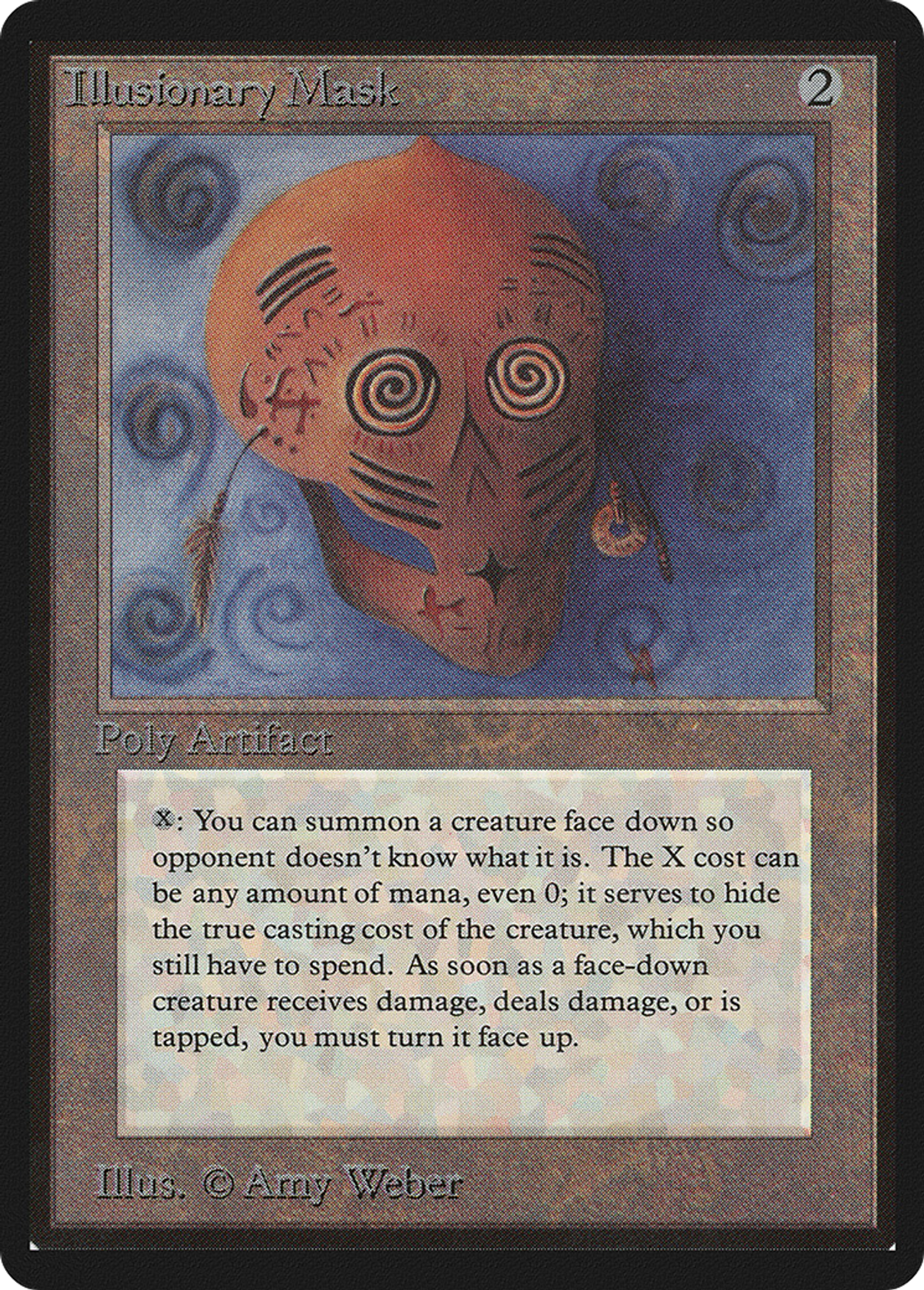 Illusionary Mask — Limited Edition Beta — Magic: The Gathering