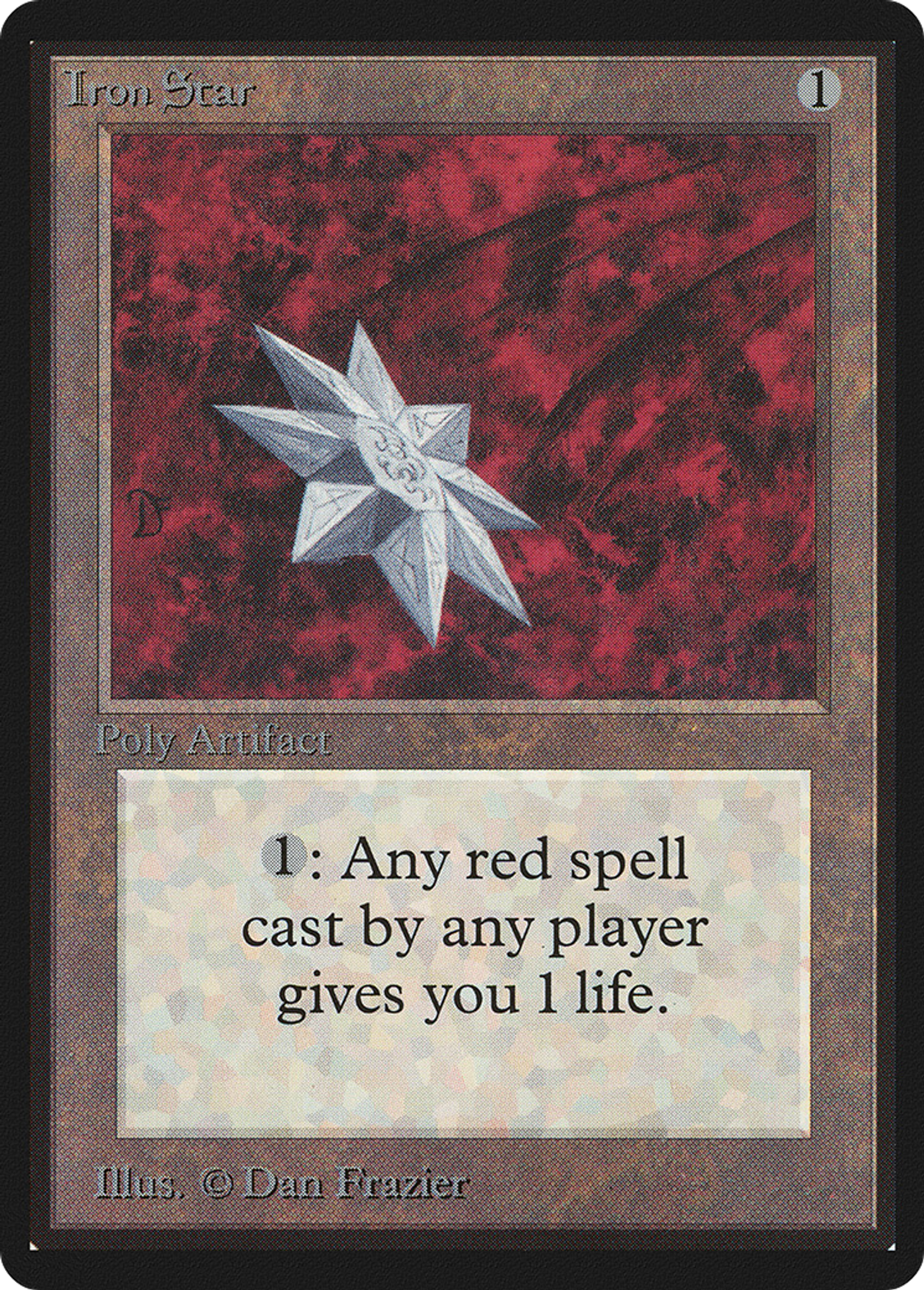 Étoile de fer — Limited Edition Beta — Magic: The Gathering