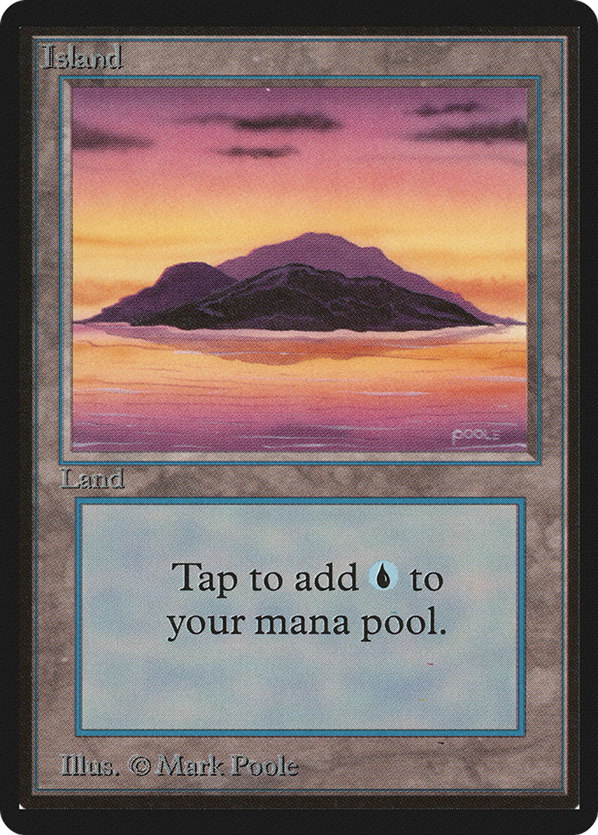 Île — Limited Edition Beta — Magic: The Gathering