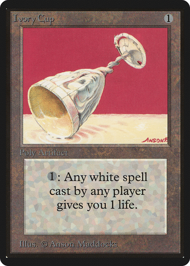 Ivory Cup — Limited Edition Beta — Magic: The Gathering