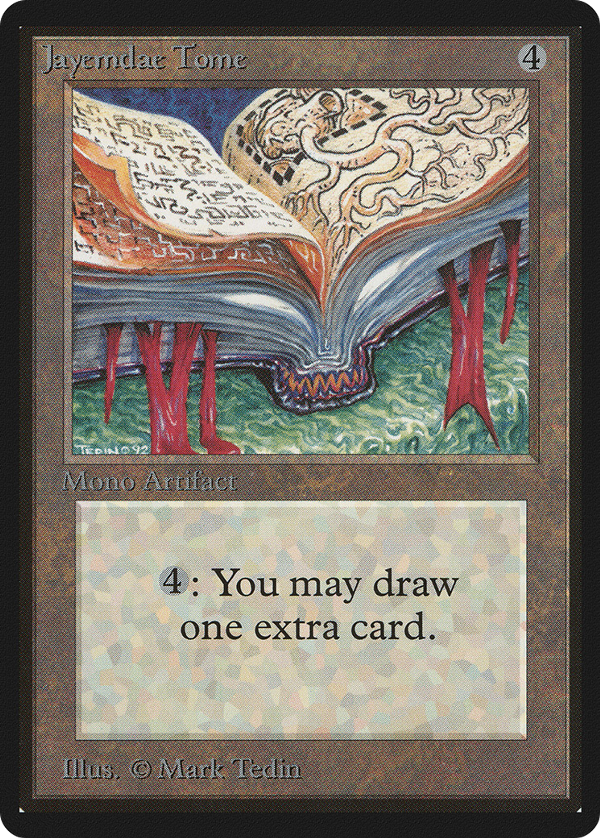 Grimoire de Jayemdae — Limited Edition Beta — Magic: The Gathering