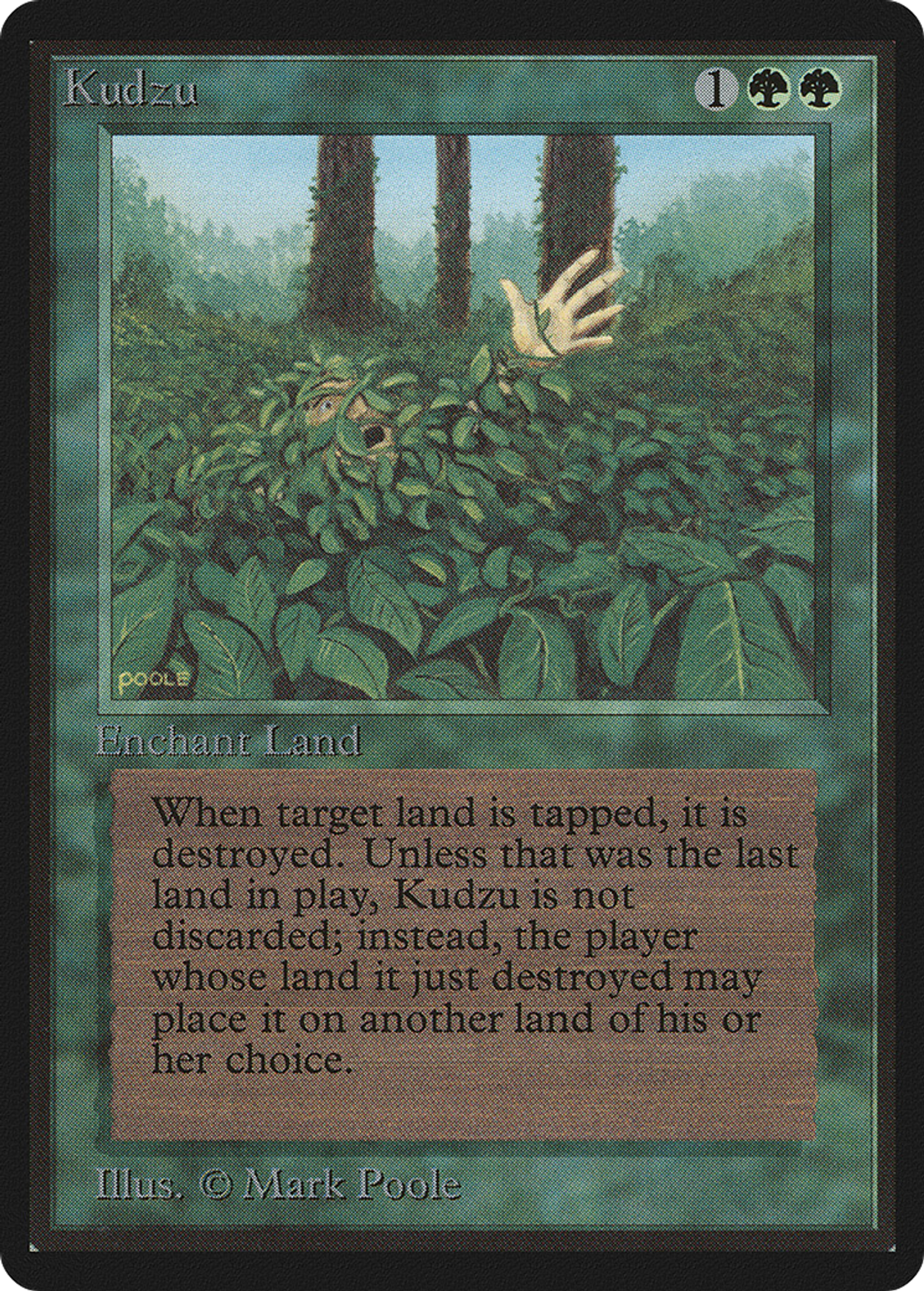 Kudzu — Limited Edition Beta — Magic: The Gathering