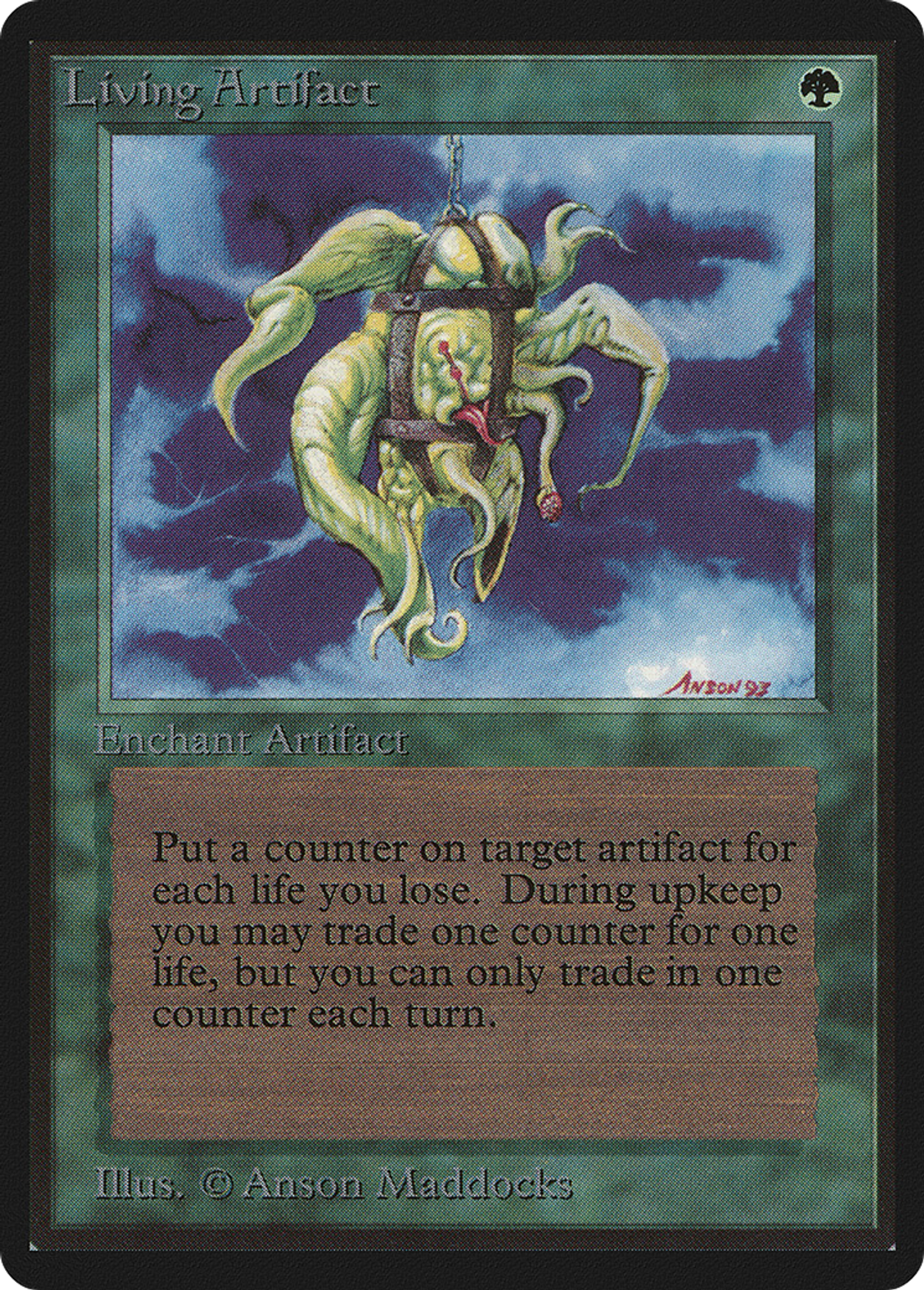 Artefact vivant — Limited Edition Beta — Magic: The Gathering