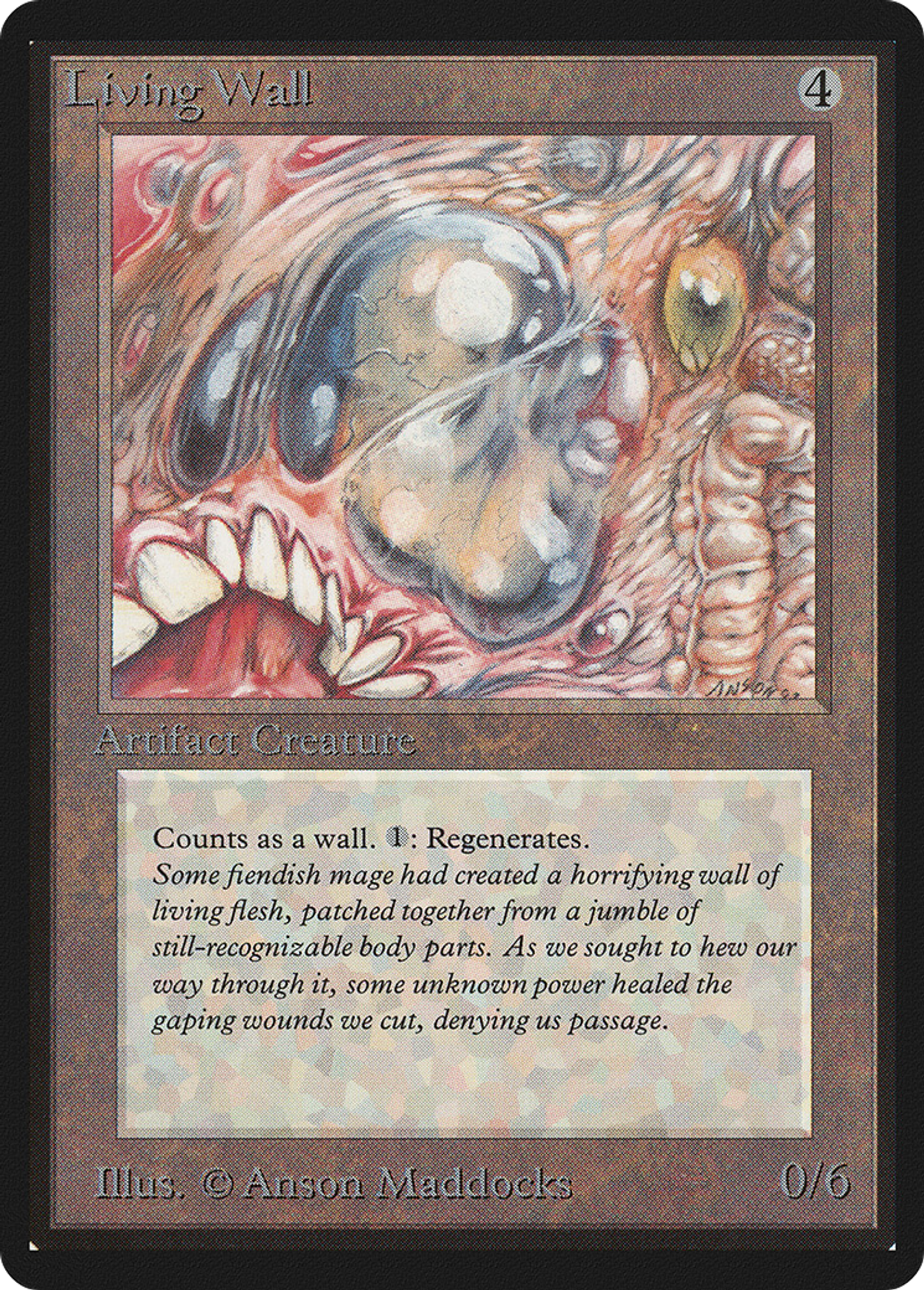 Mur vivant — Limited Edition Beta — Magic: The Gathering