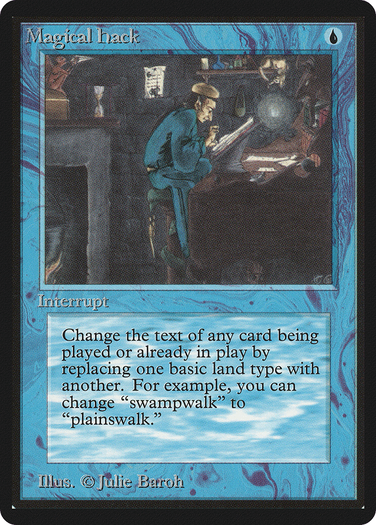 Magical Hack — Limited Edition Beta — Magic: The Gathering