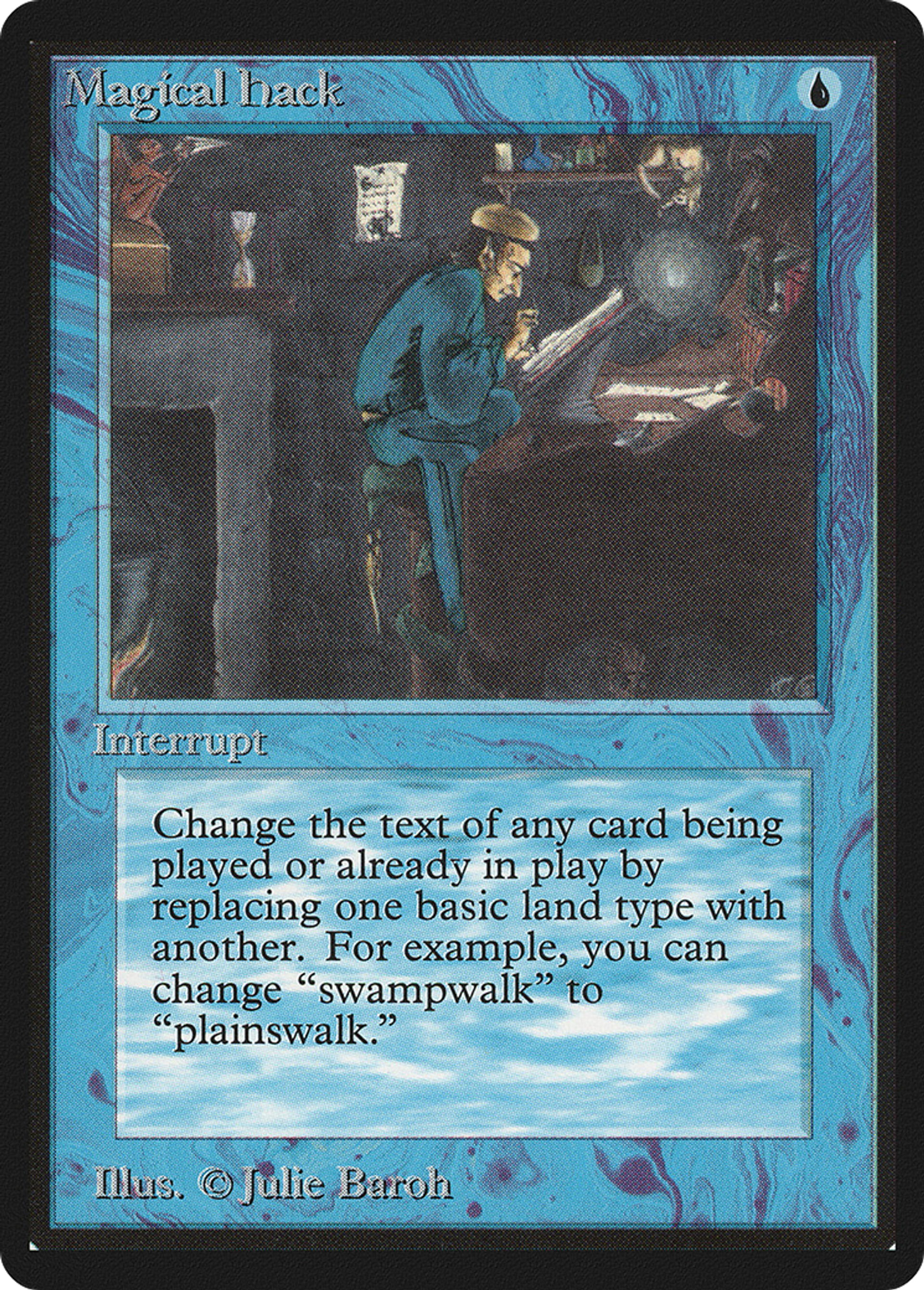 Rature magique — Limited Edition Beta — Magic: The Gathering