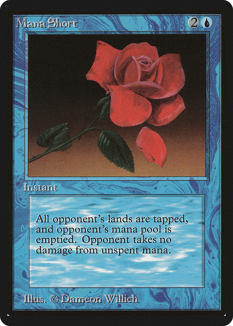 Mana Short — Limited Edition Beta — Magic: The Gathering