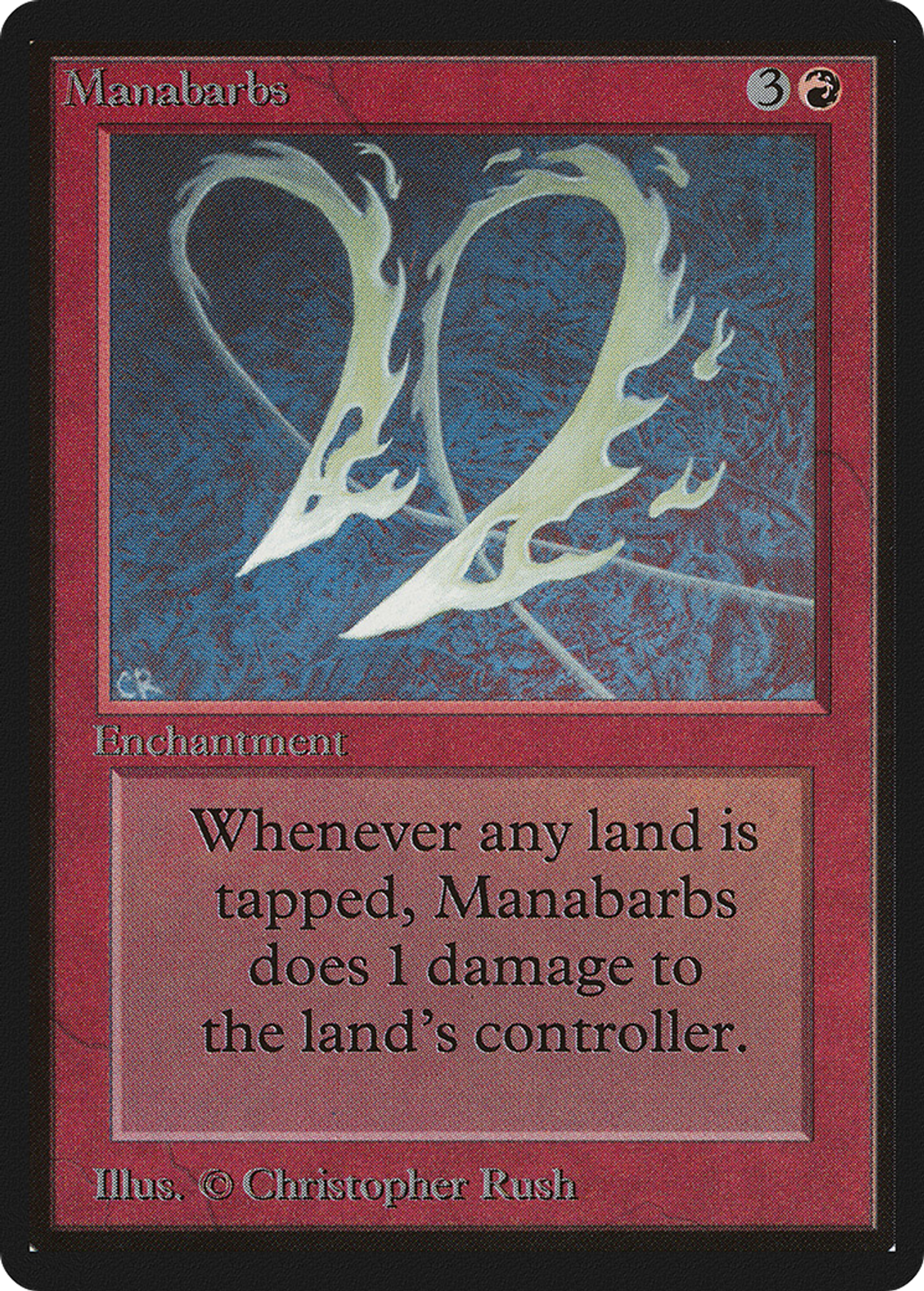 Barbelures de mana — Limited Edition Beta — Magic: The Gathering