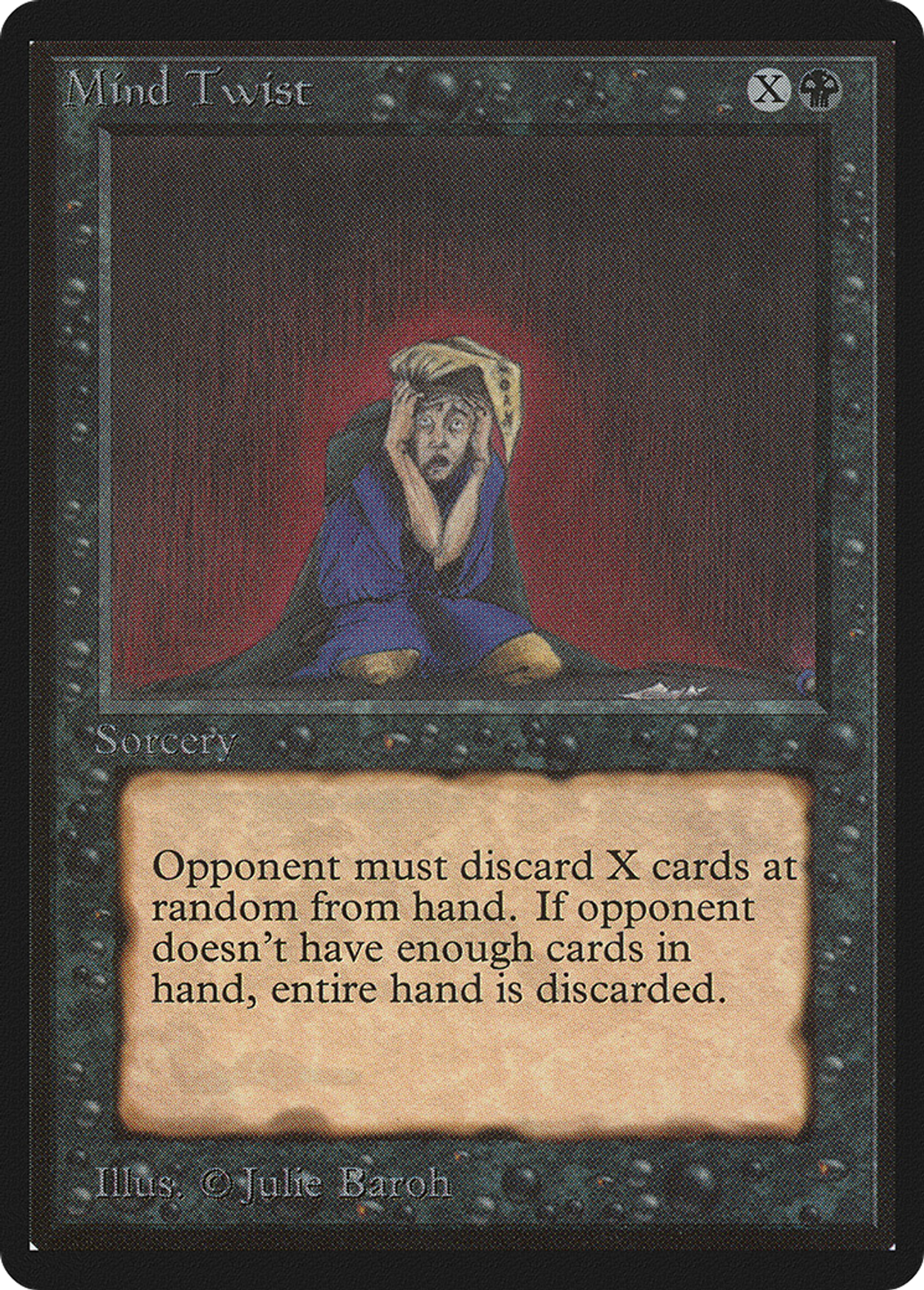 Convulsion cérébrale — Limited Edition Beta — Magic: The Gathering