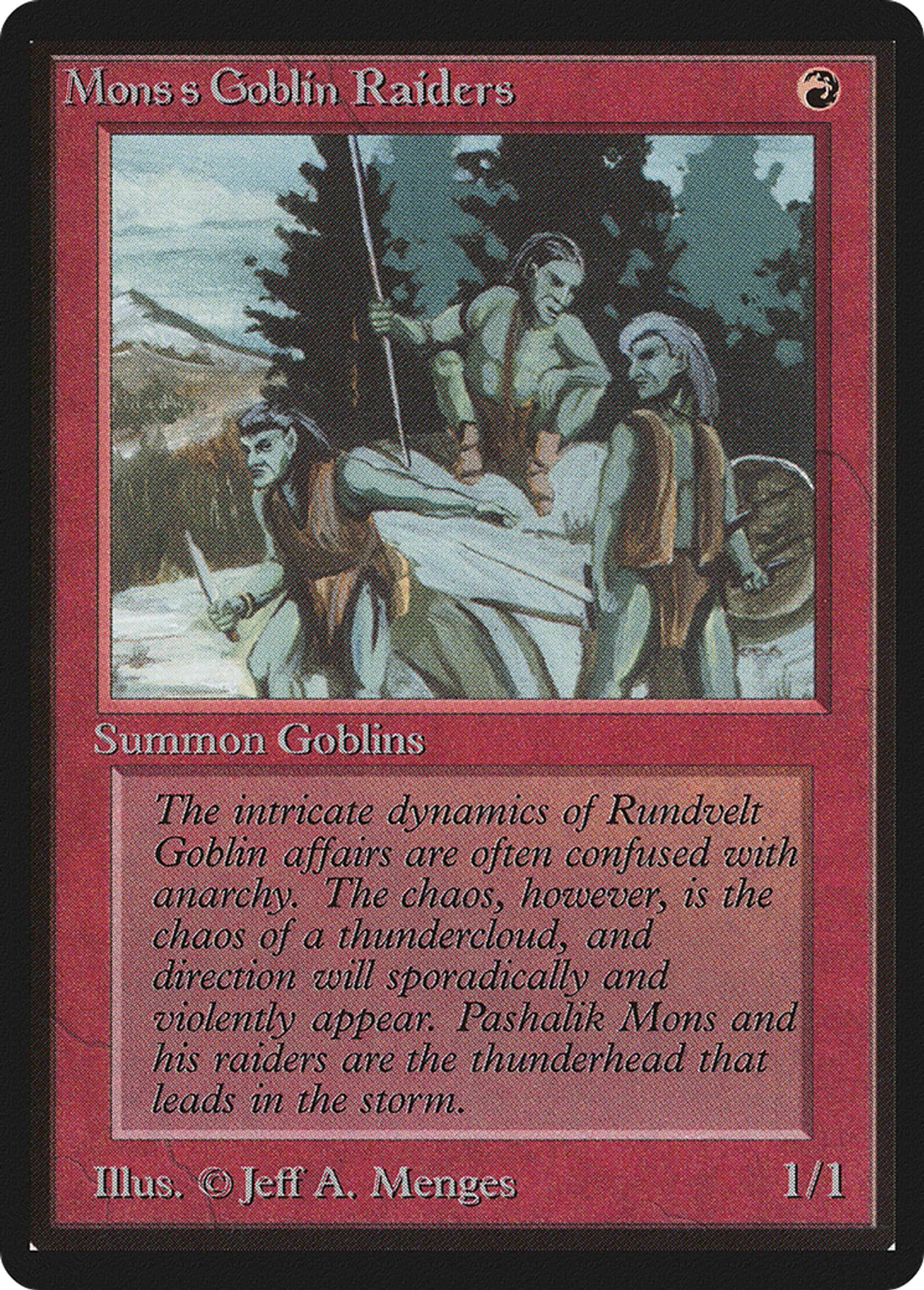 Pillards gobelins de Mons — Limited Edition Beta — Magic: The Gathering