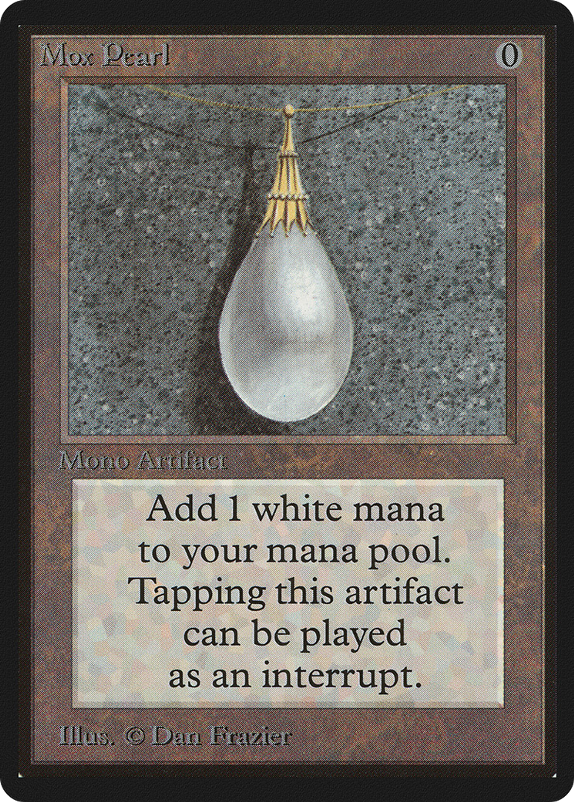 Mox Pearl — Limited Edition Beta — Magic: The Gathering