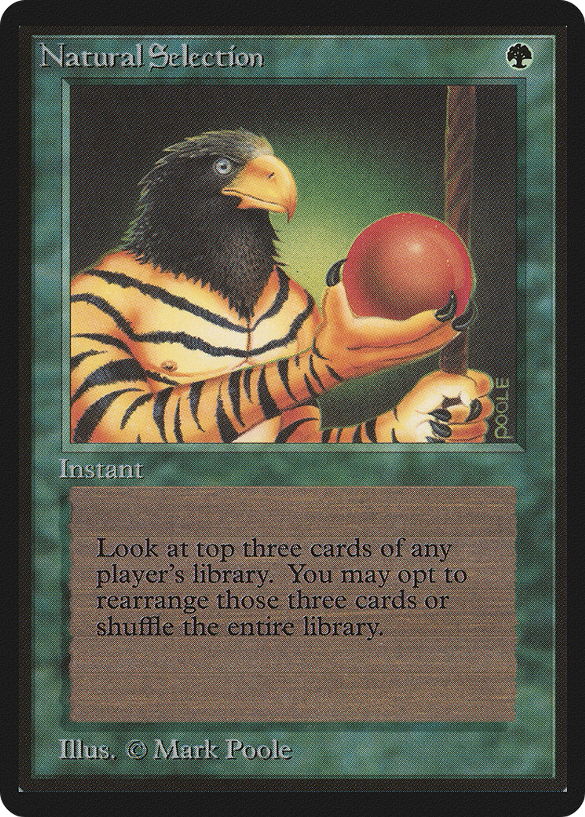 Natural Selection — Limited Edition Beta — Magic: The Gathering