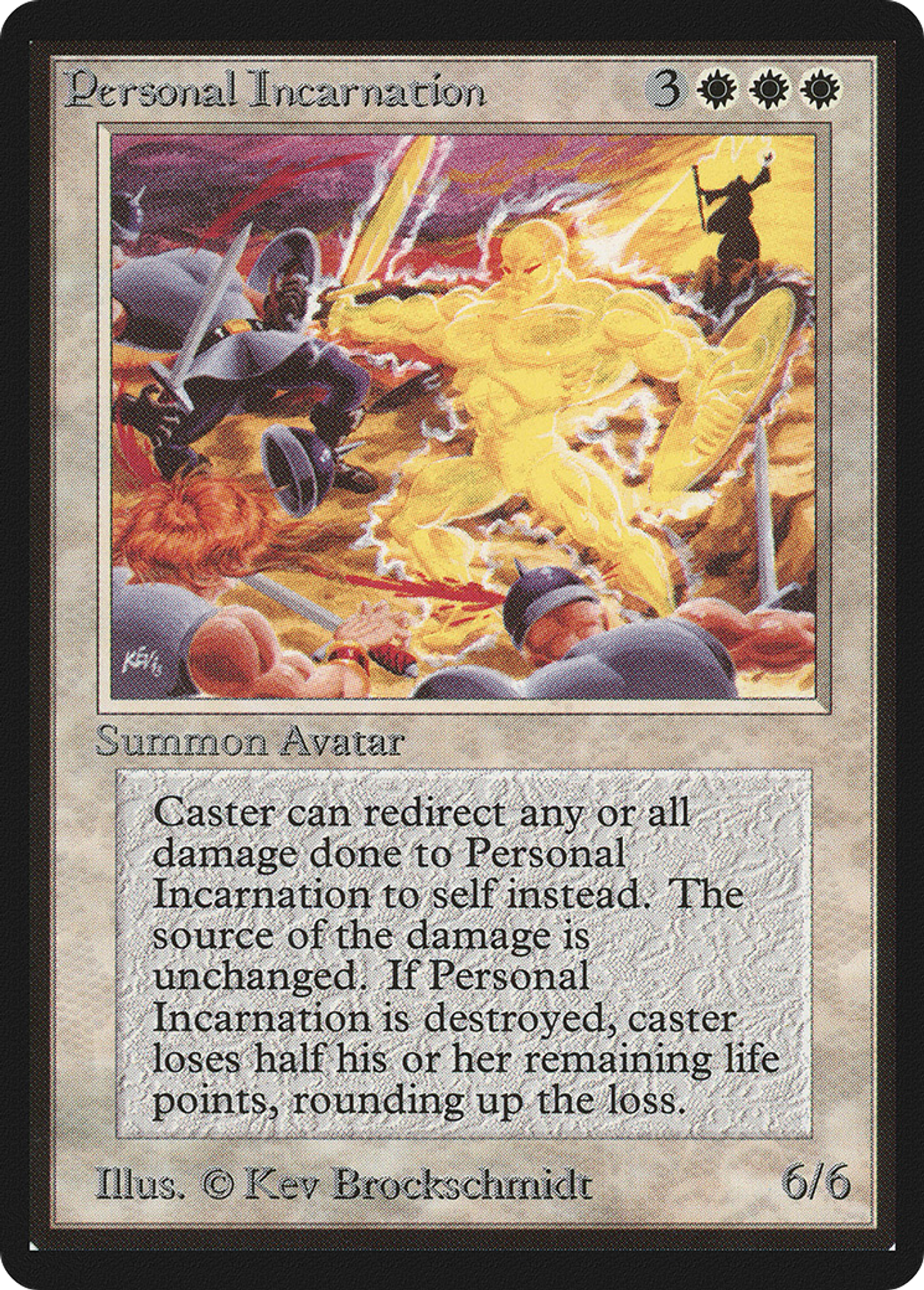 Incarnation personnelle — Limited Edition Beta — Magic: The Gathering