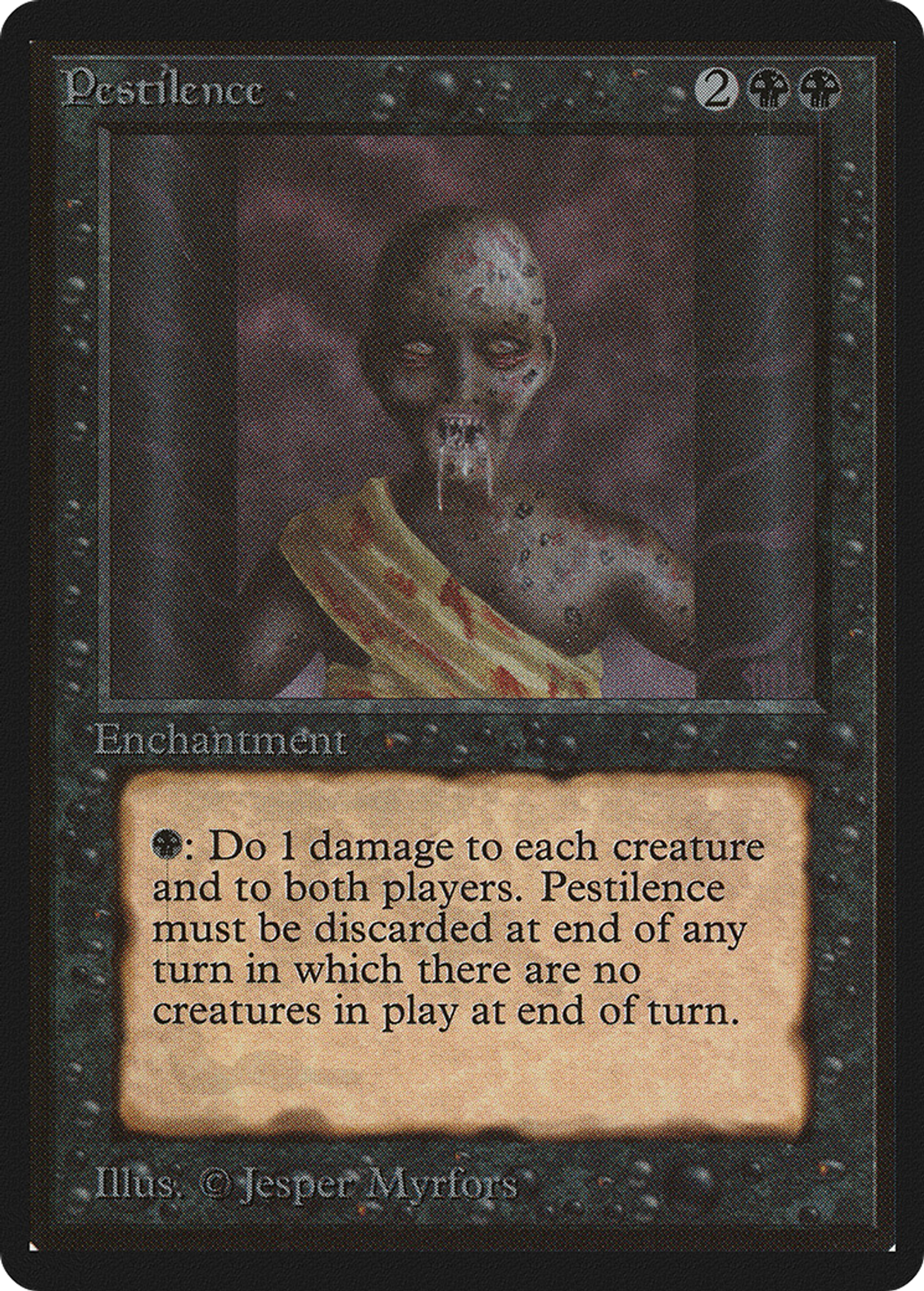 Peste — Limited Edition Beta — Magic: The Gathering