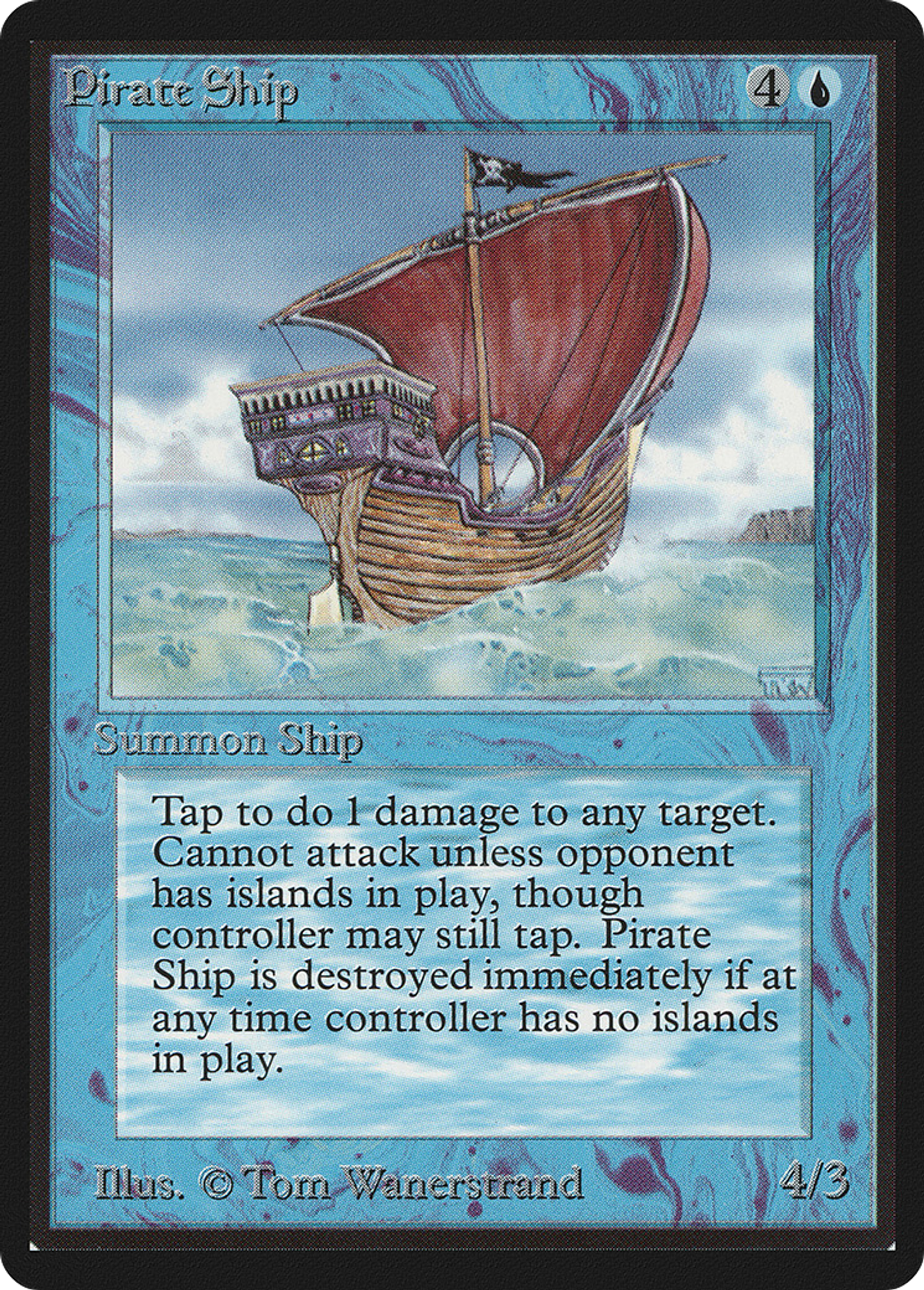 Navire pirate — Limited Edition Beta — Magic: The Gathering