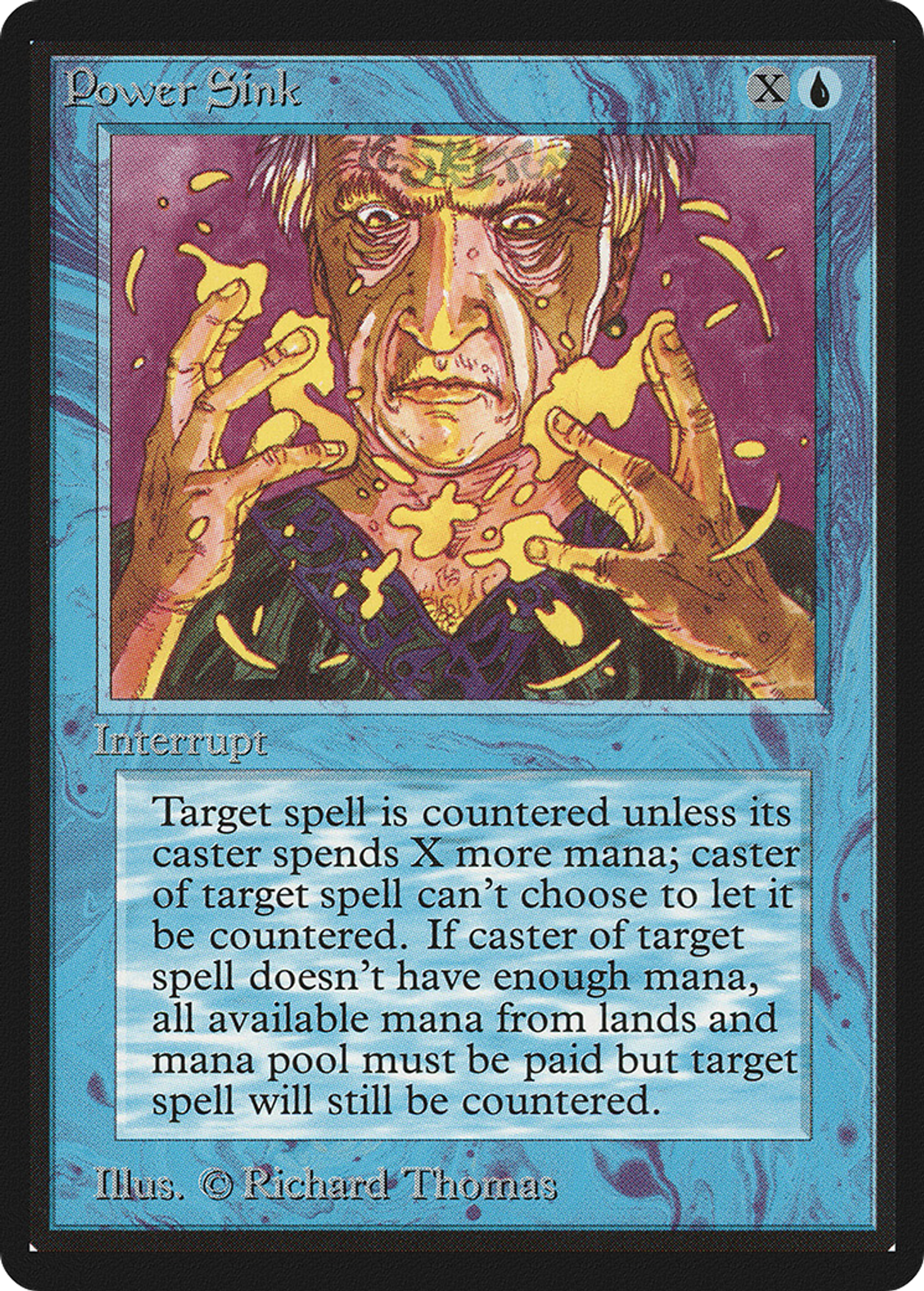 Siphon d'énergie — Limited Edition Beta — Magic: The Gathering