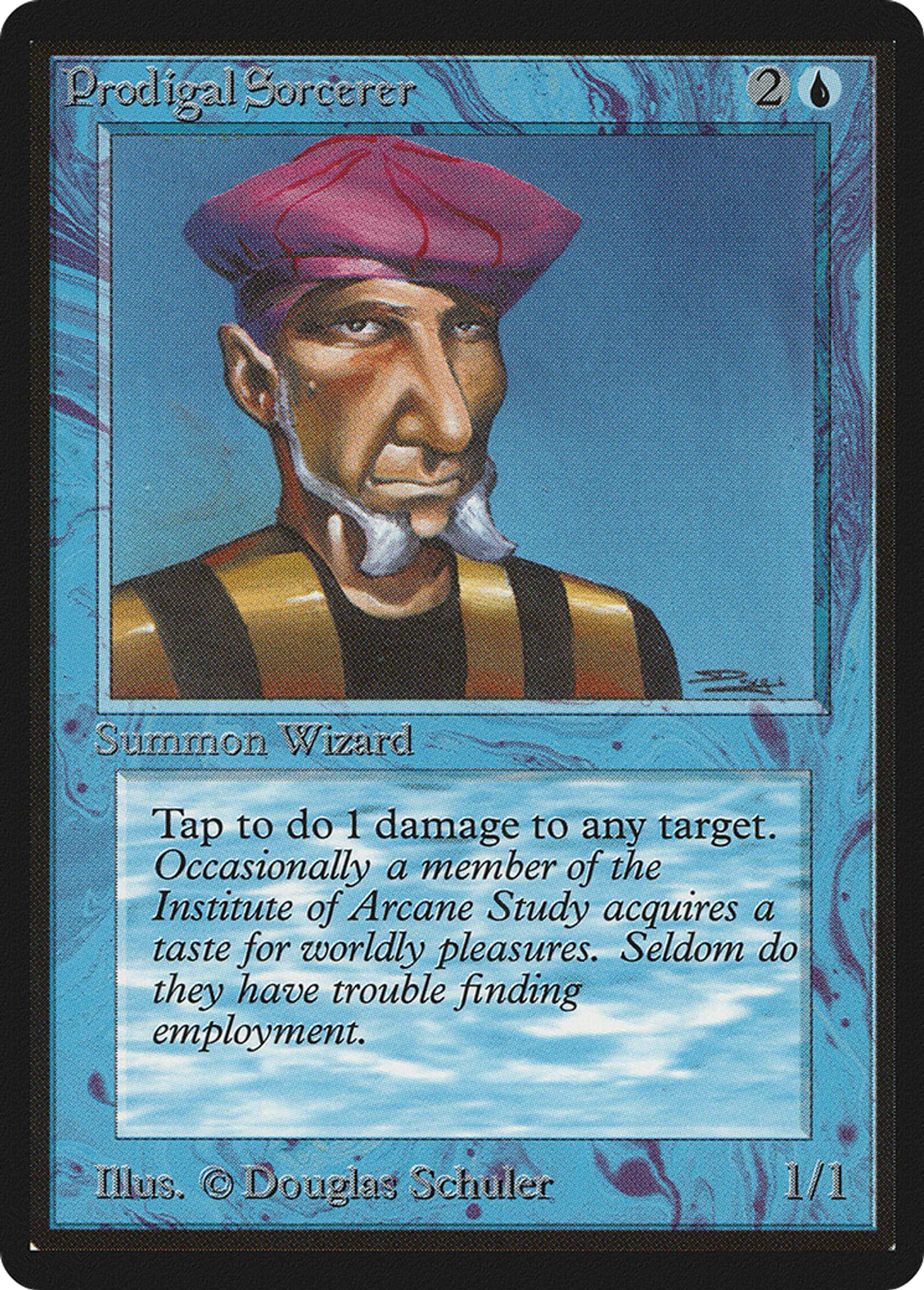 Sorcier sybarite — Limited Edition Beta — Magic: The Gathering