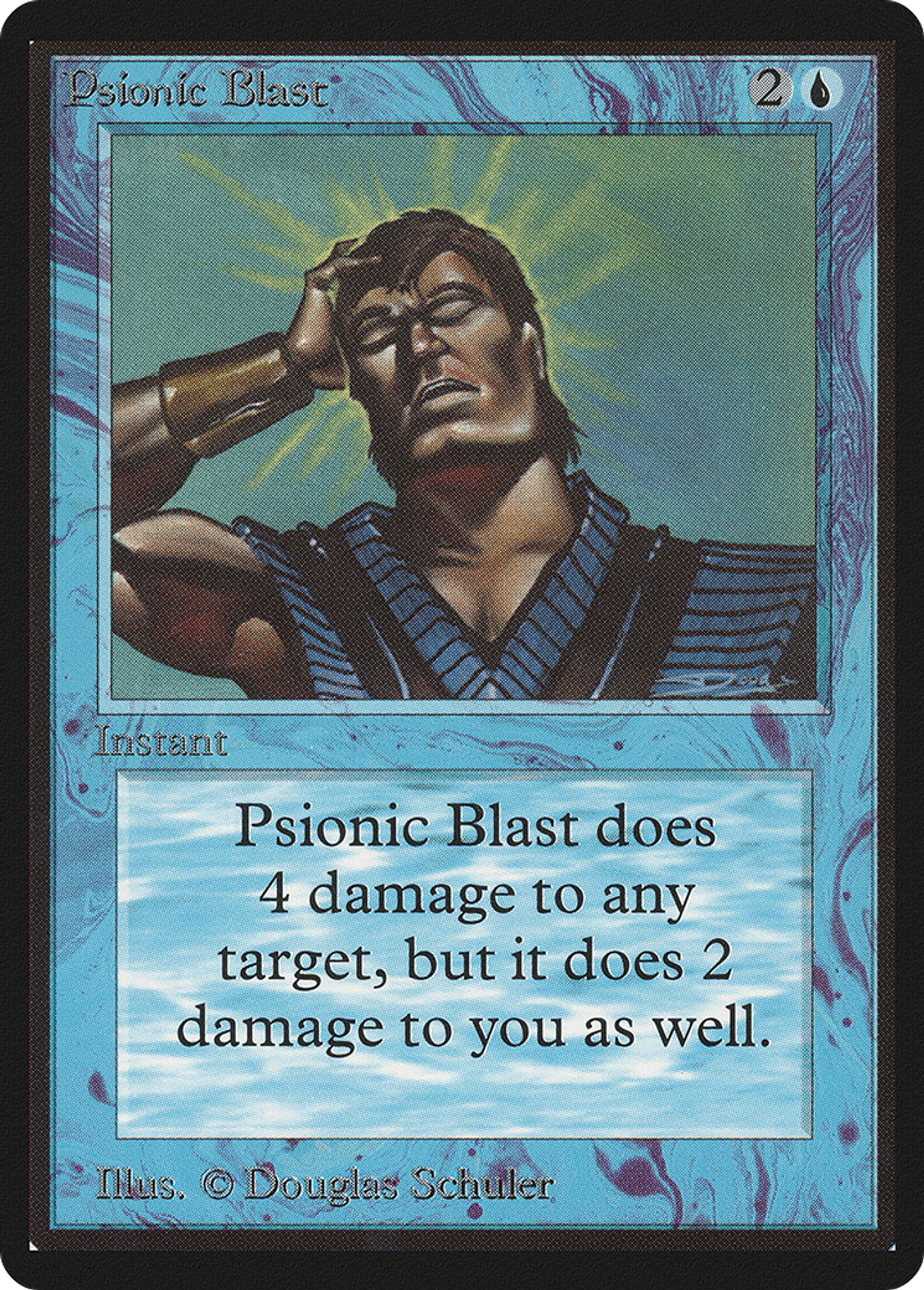 Salve psionique — Limited Edition Beta — Magic: The Gathering