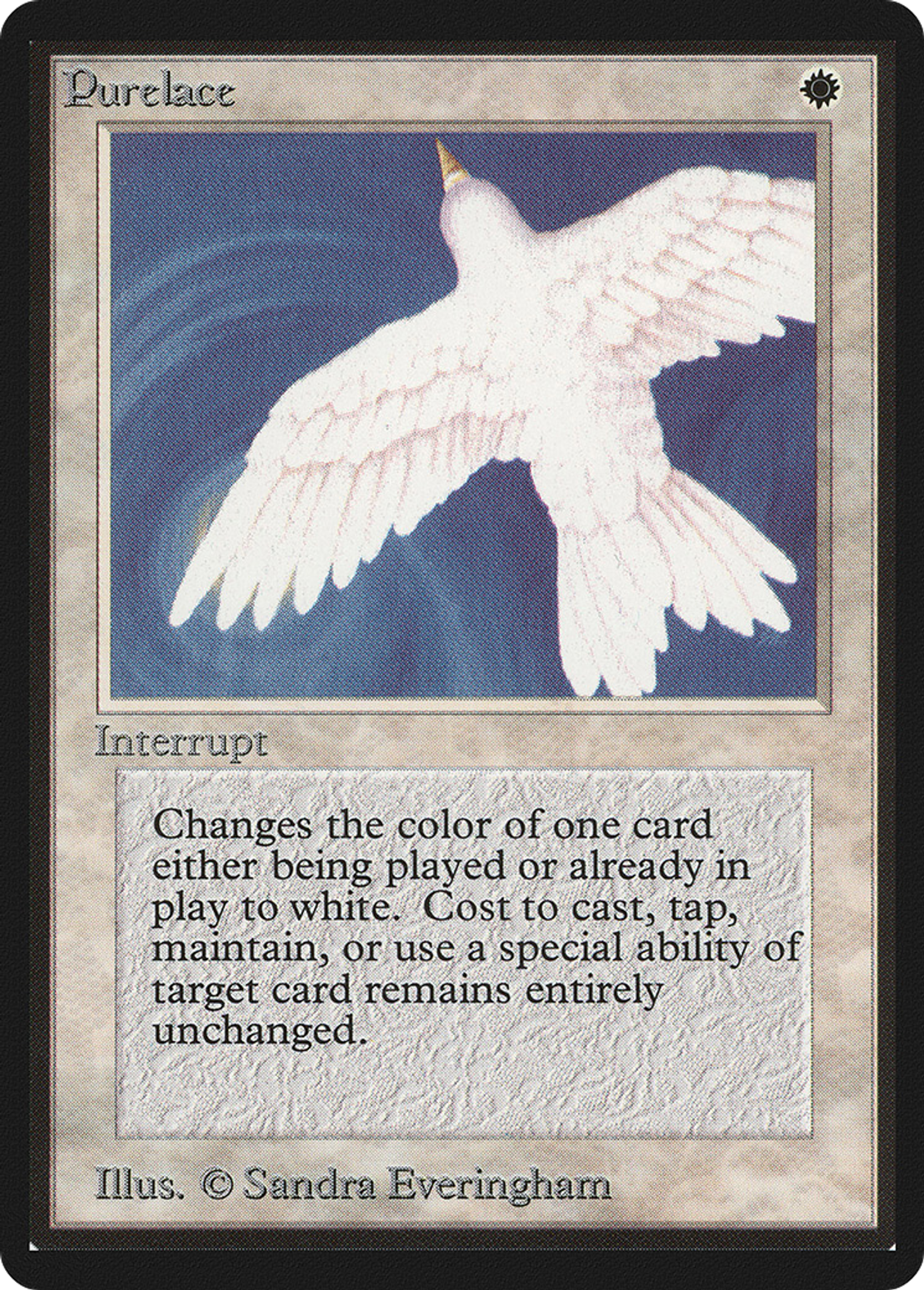 Voile de pureté — Limited Edition Beta — Magic: The Gathering