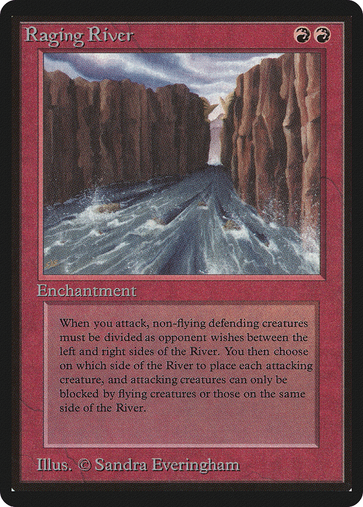 Raging River — Limited Edition Beta — Magic: The Gathering