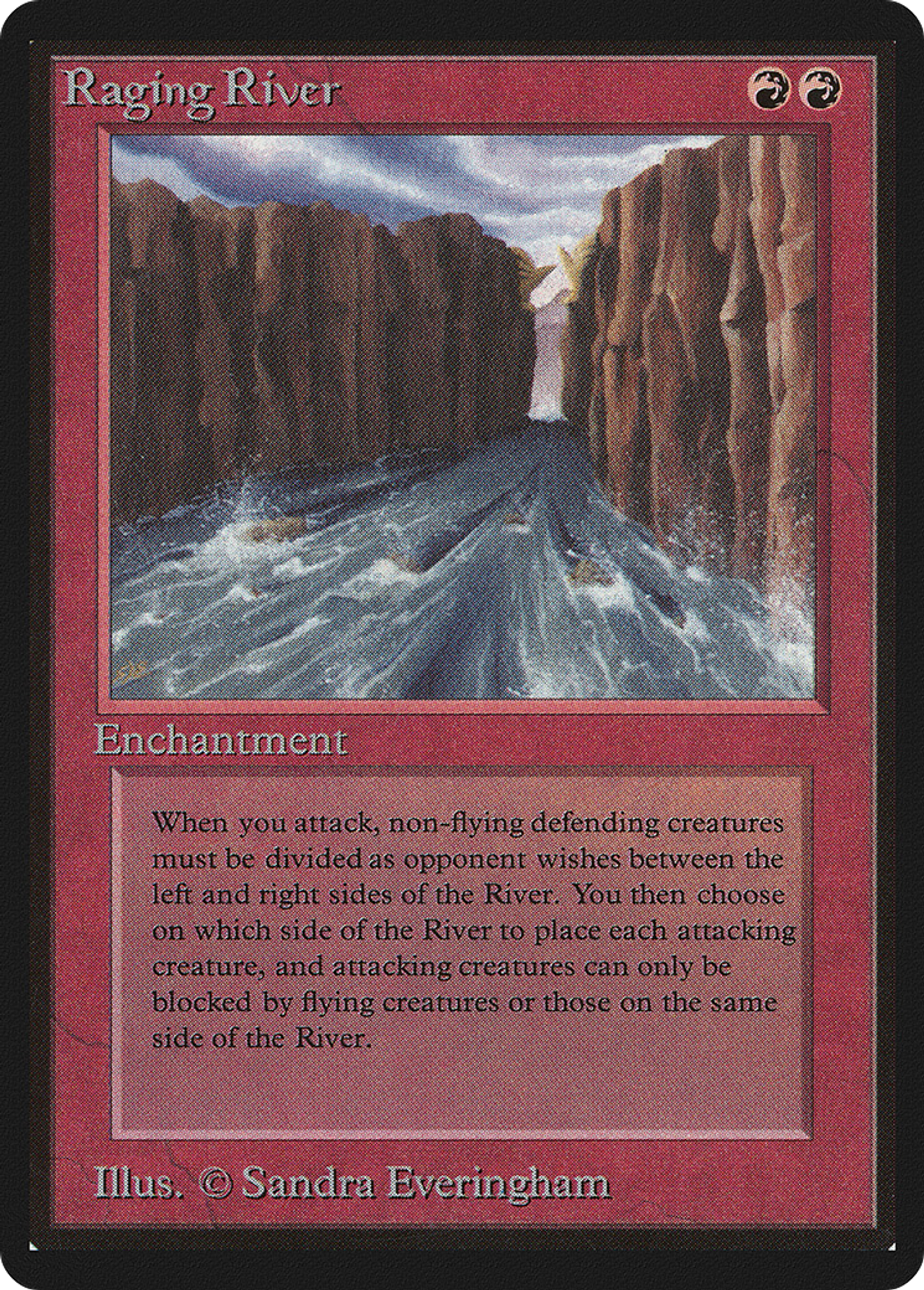 Raging River — Limited Edition Beta — Magic: The Gathering