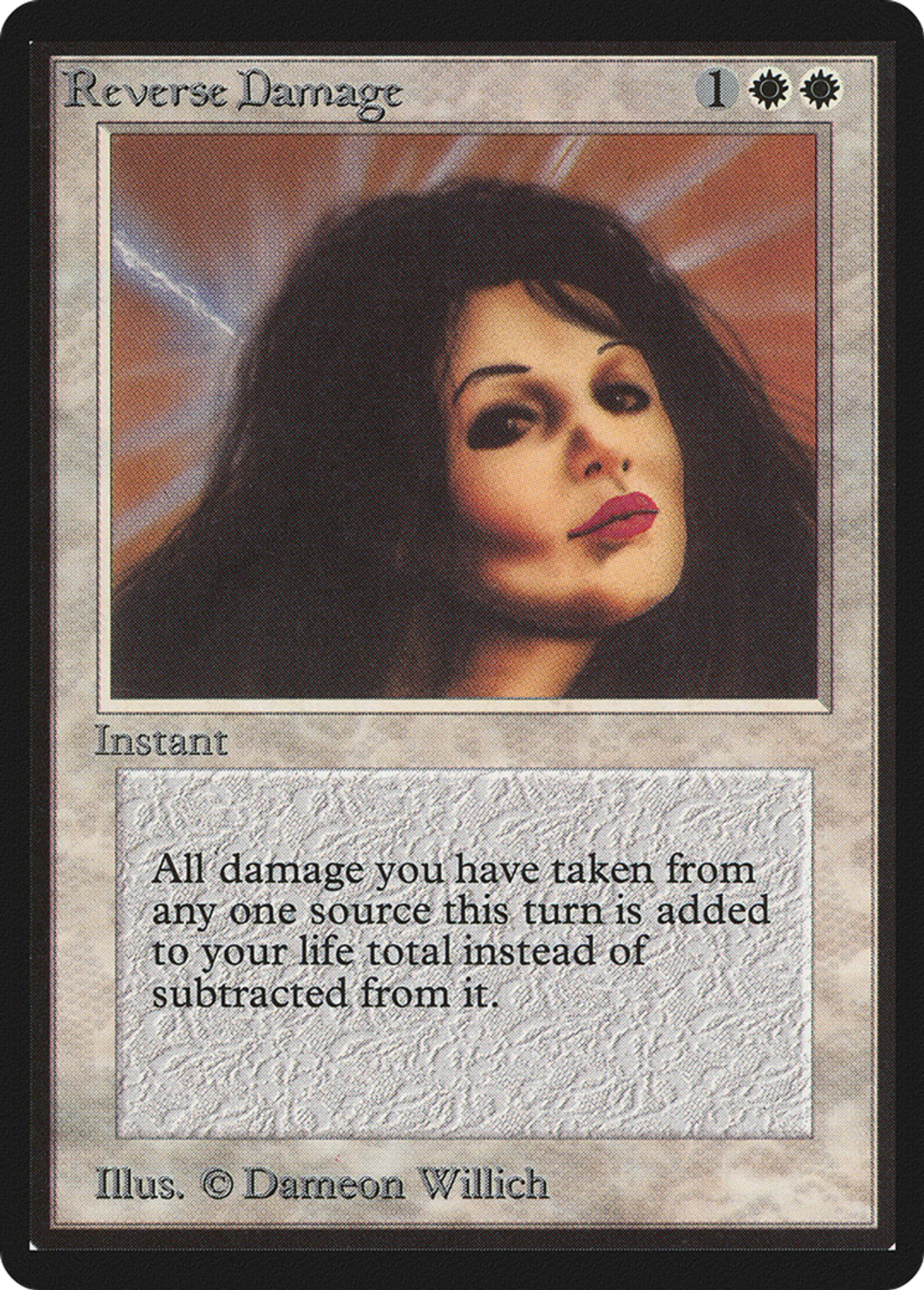 Inversion des dégâts — Limited Edition Beta — Magic: The Gathering